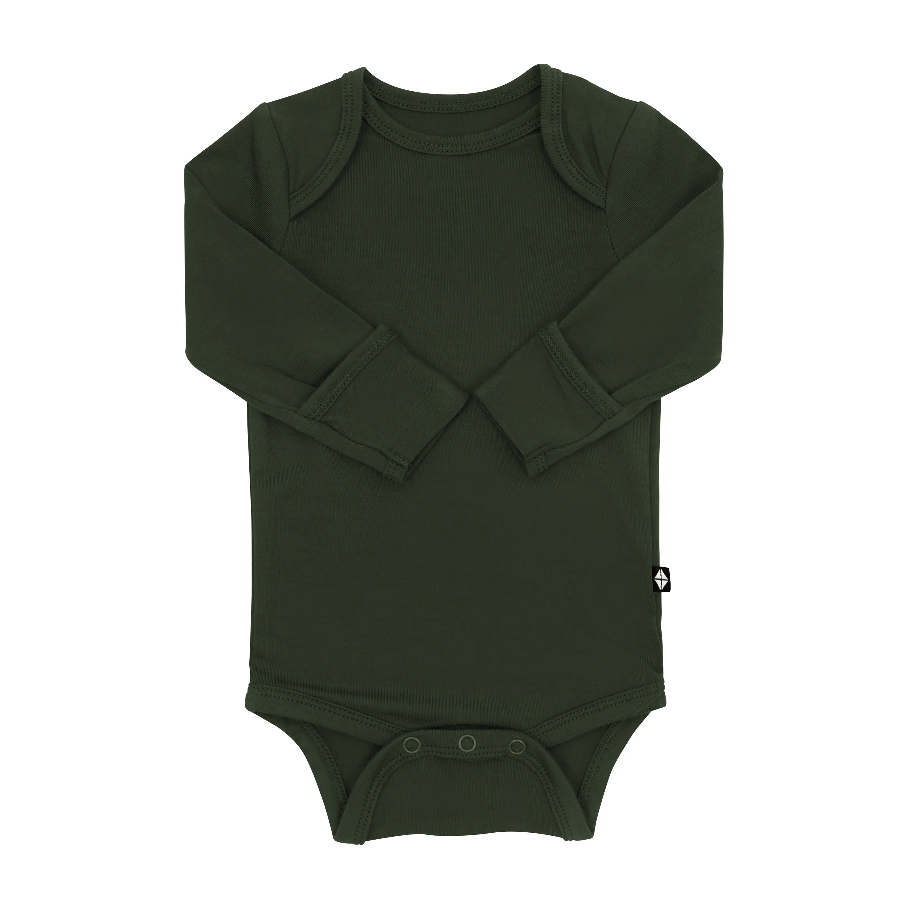 Long Sleeve Bodysuit in Fir - Image 4