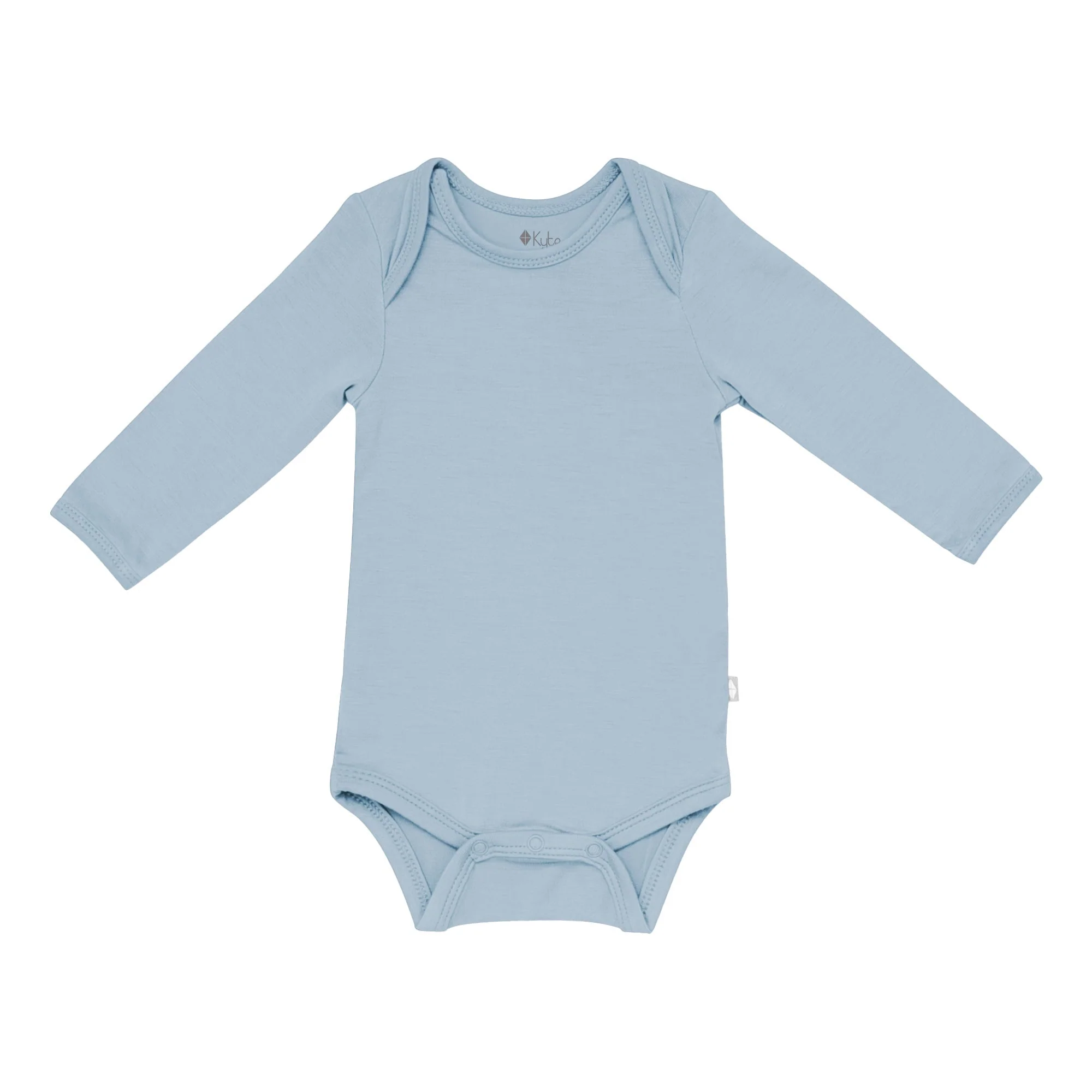 Long Sleeve Bodysuit in Fog - Image 2