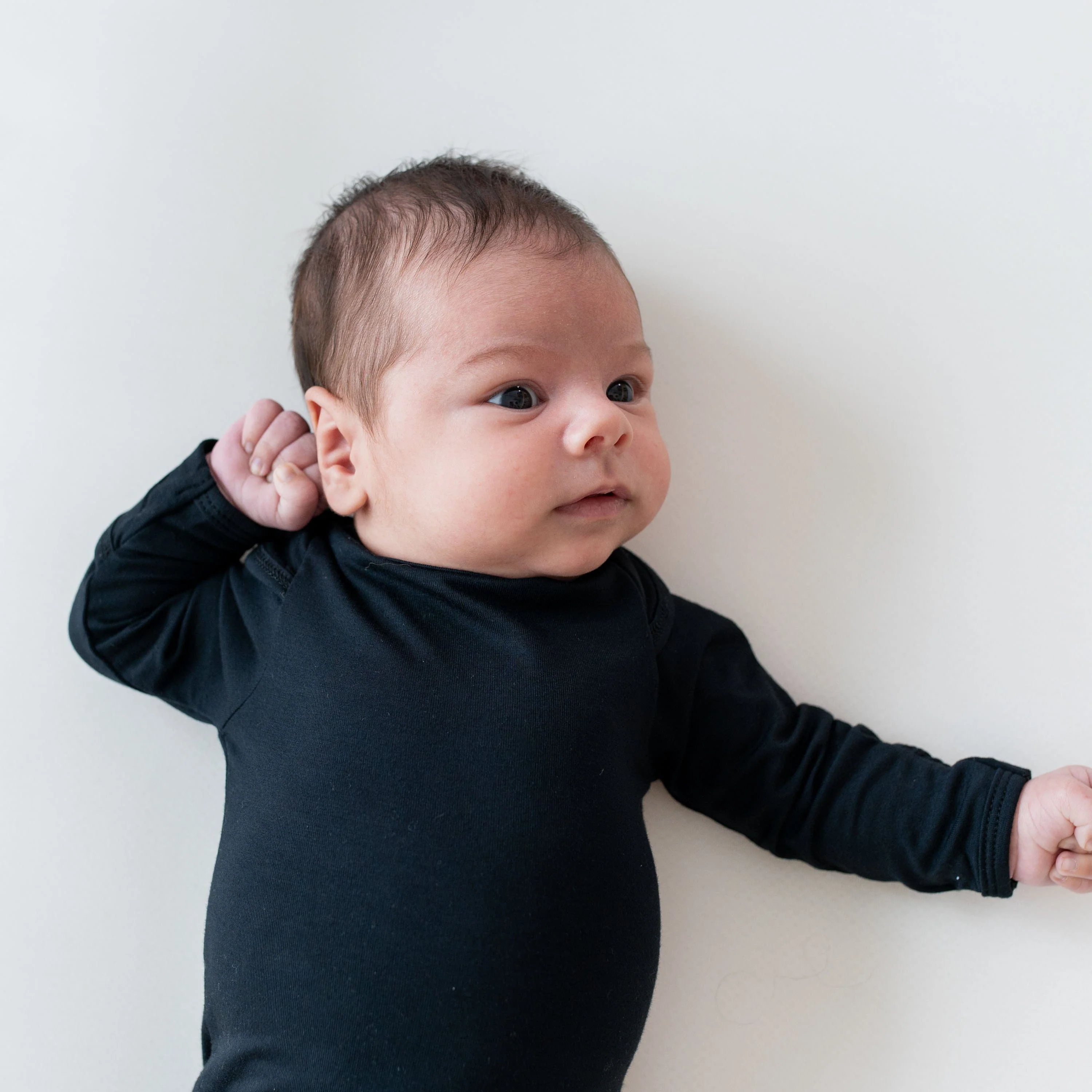 Long Sleeve Bodysuit in Midnight - Image 4