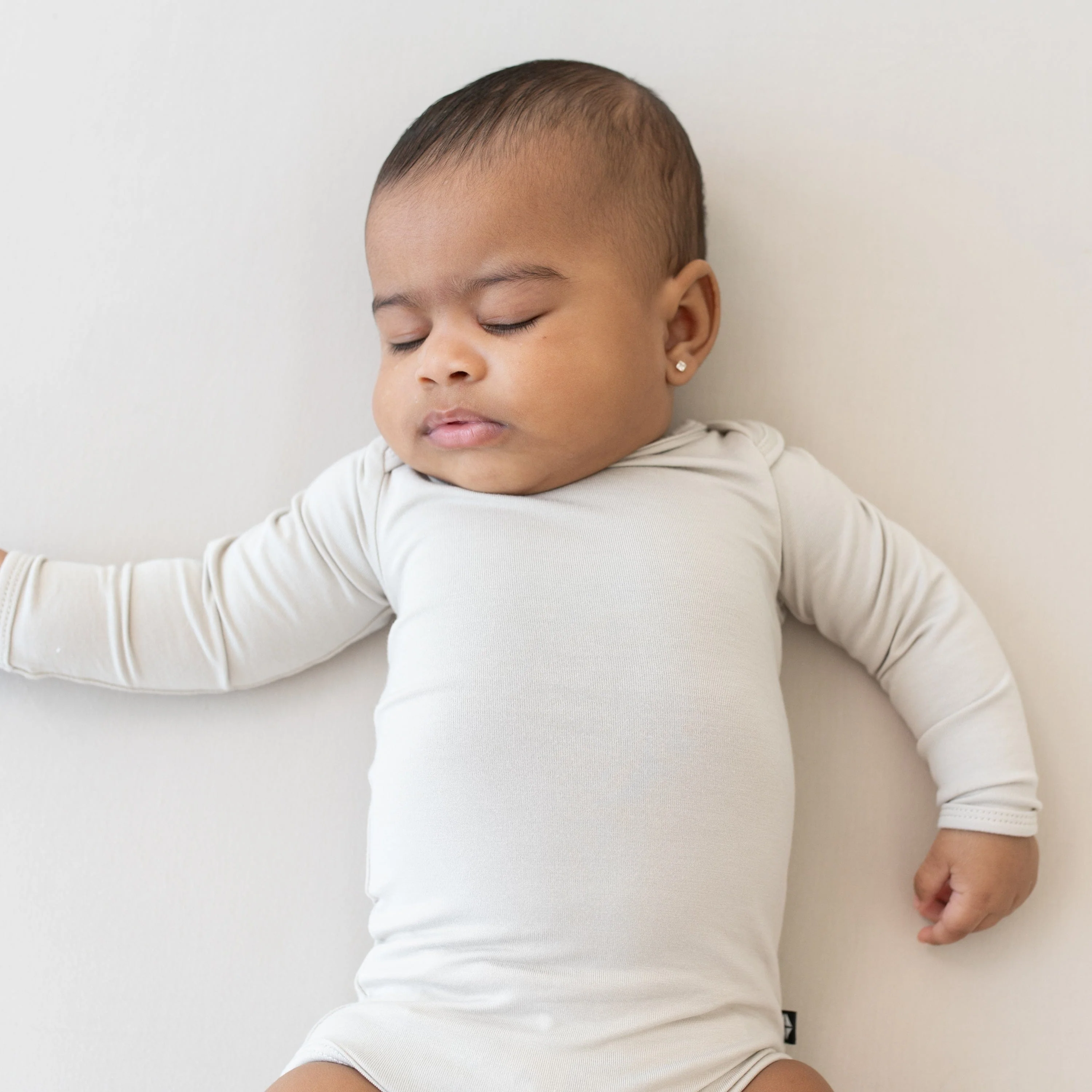 Long Sleeve Bodysuit in Oat - Image 3