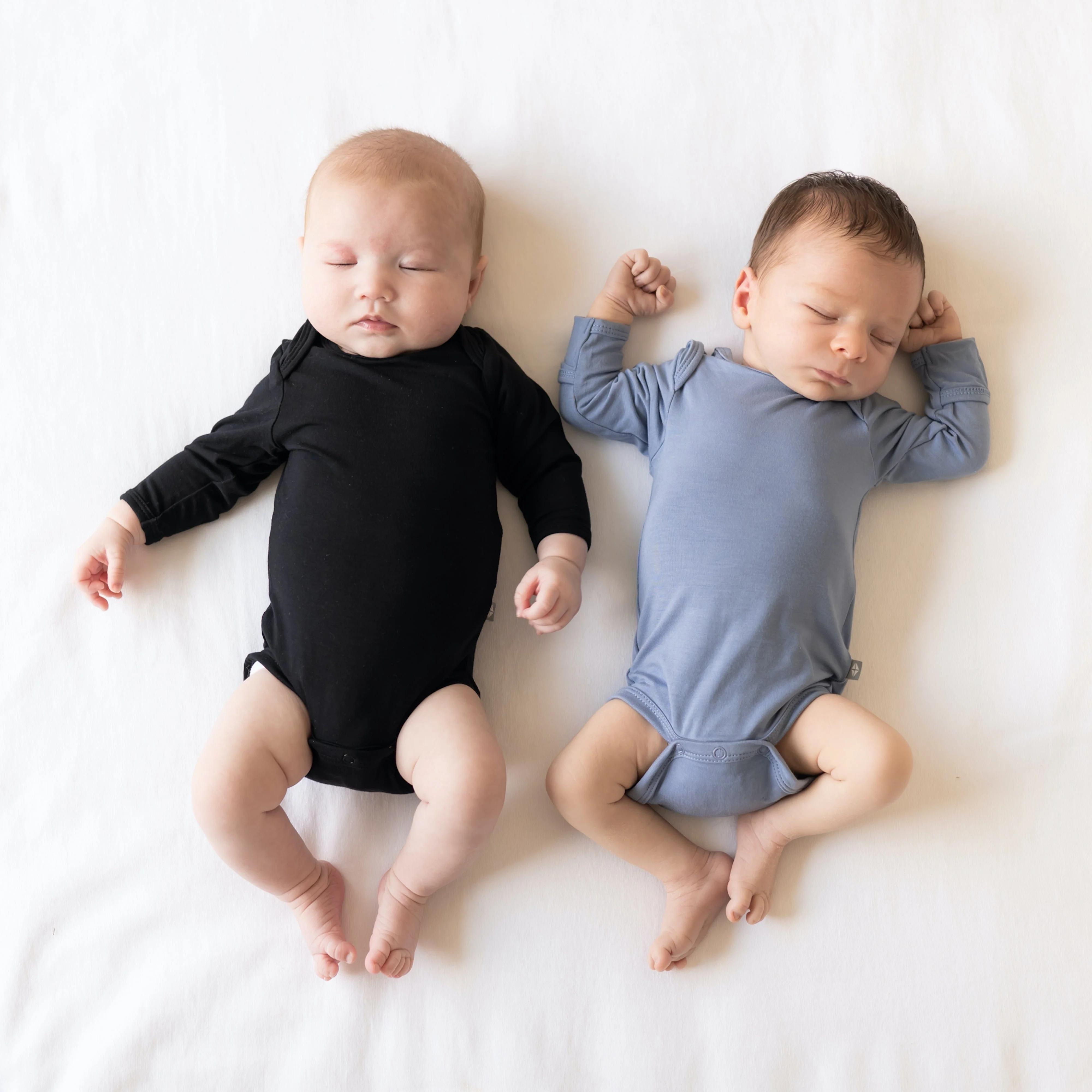 Long Sleeve Bodysuit in Slate - Image 3