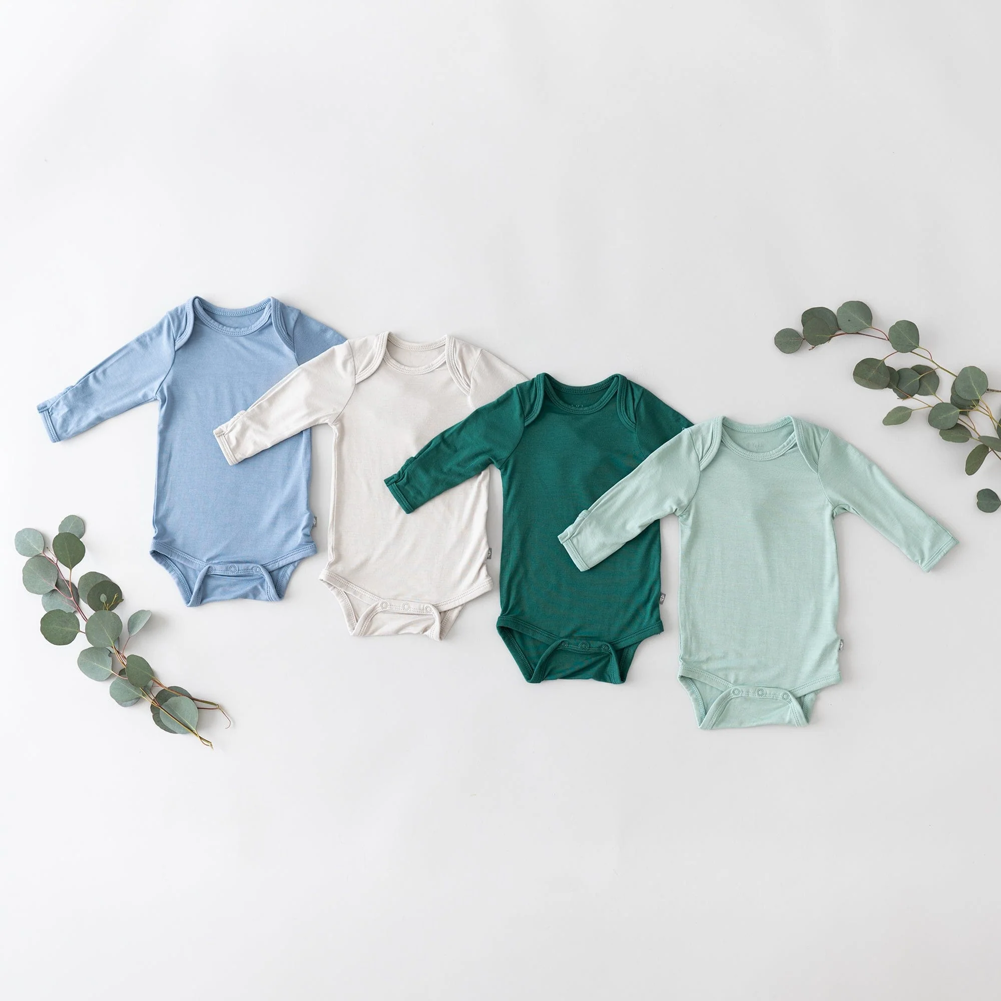 Long Sleeve Bodysuit in Slate - Image 4
