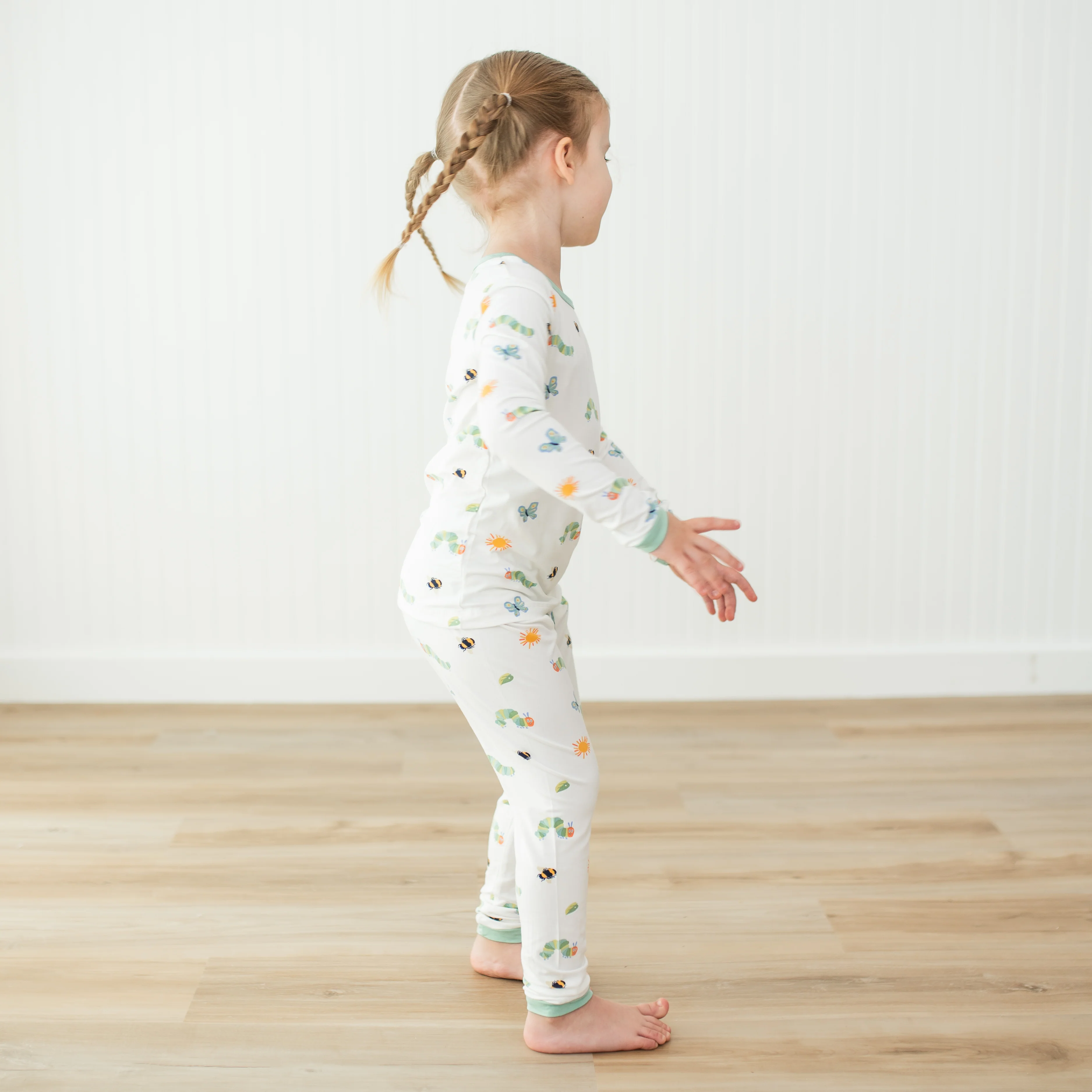 Long Sleeve Pajamas in The Very Hungry Caterpillar™ and Friends - Image 3