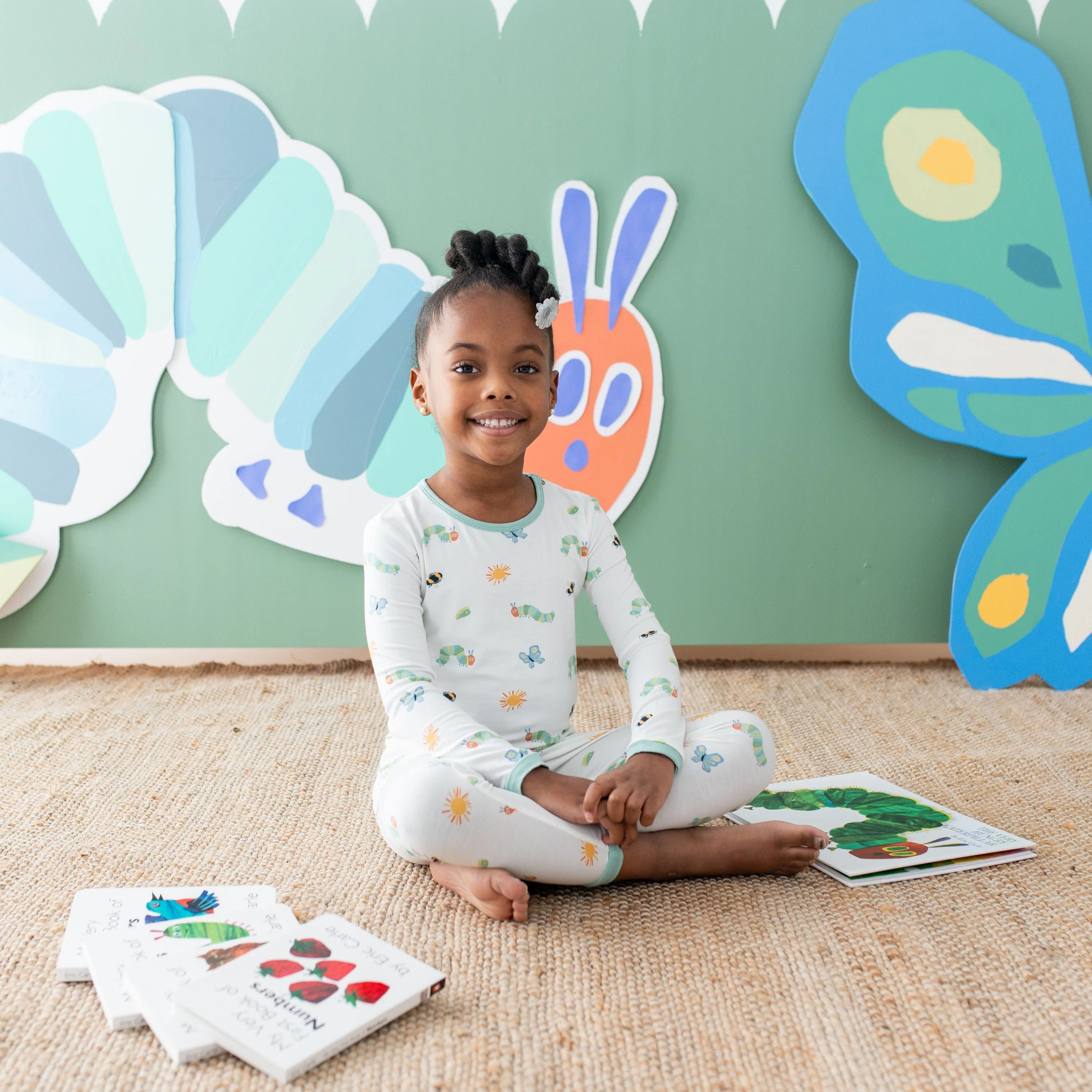 Long Sleeve Pajamas in The Very Hungry Caterpillar™ and Friends - Image 5