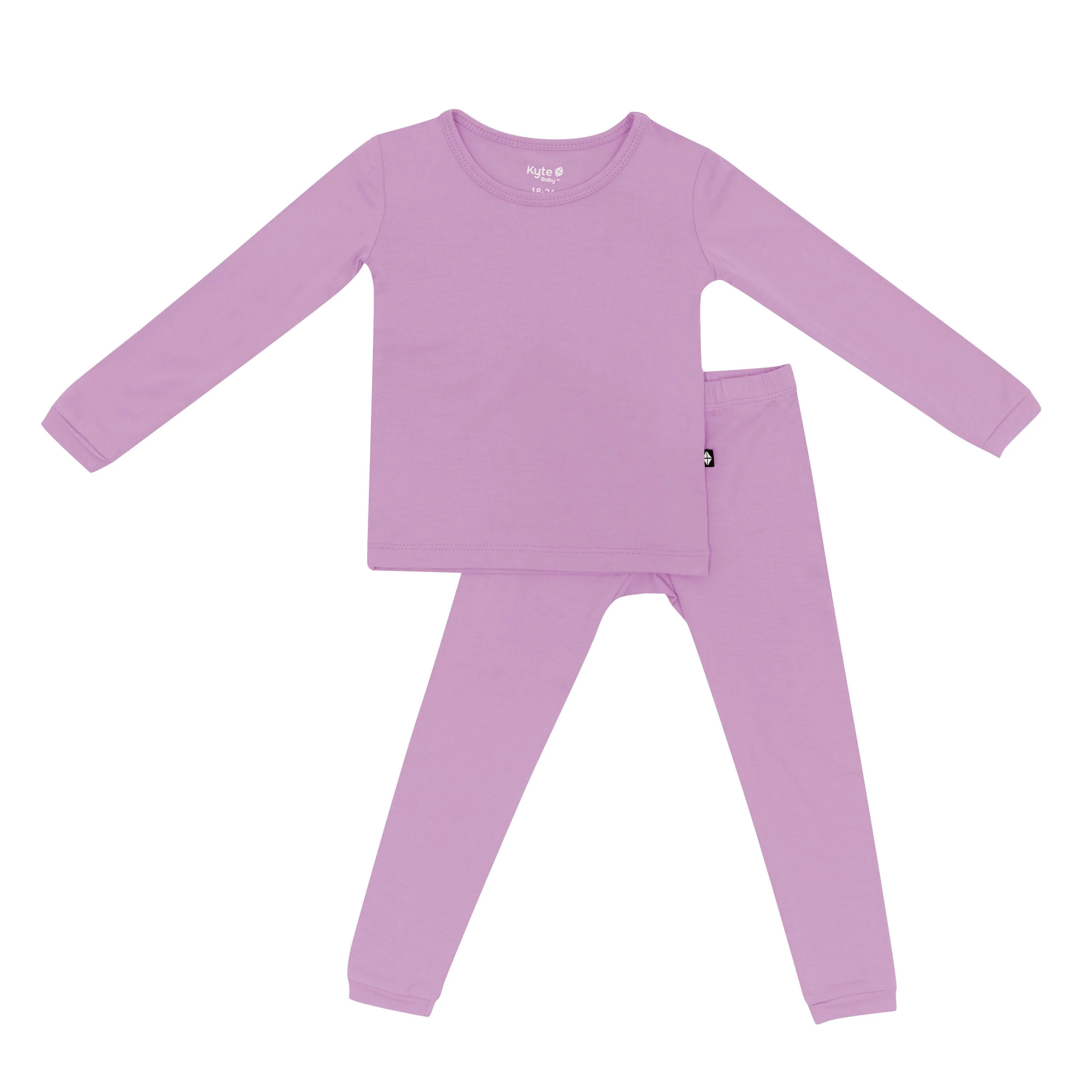 Long Sleeve Pajamas in Poi - Image 2