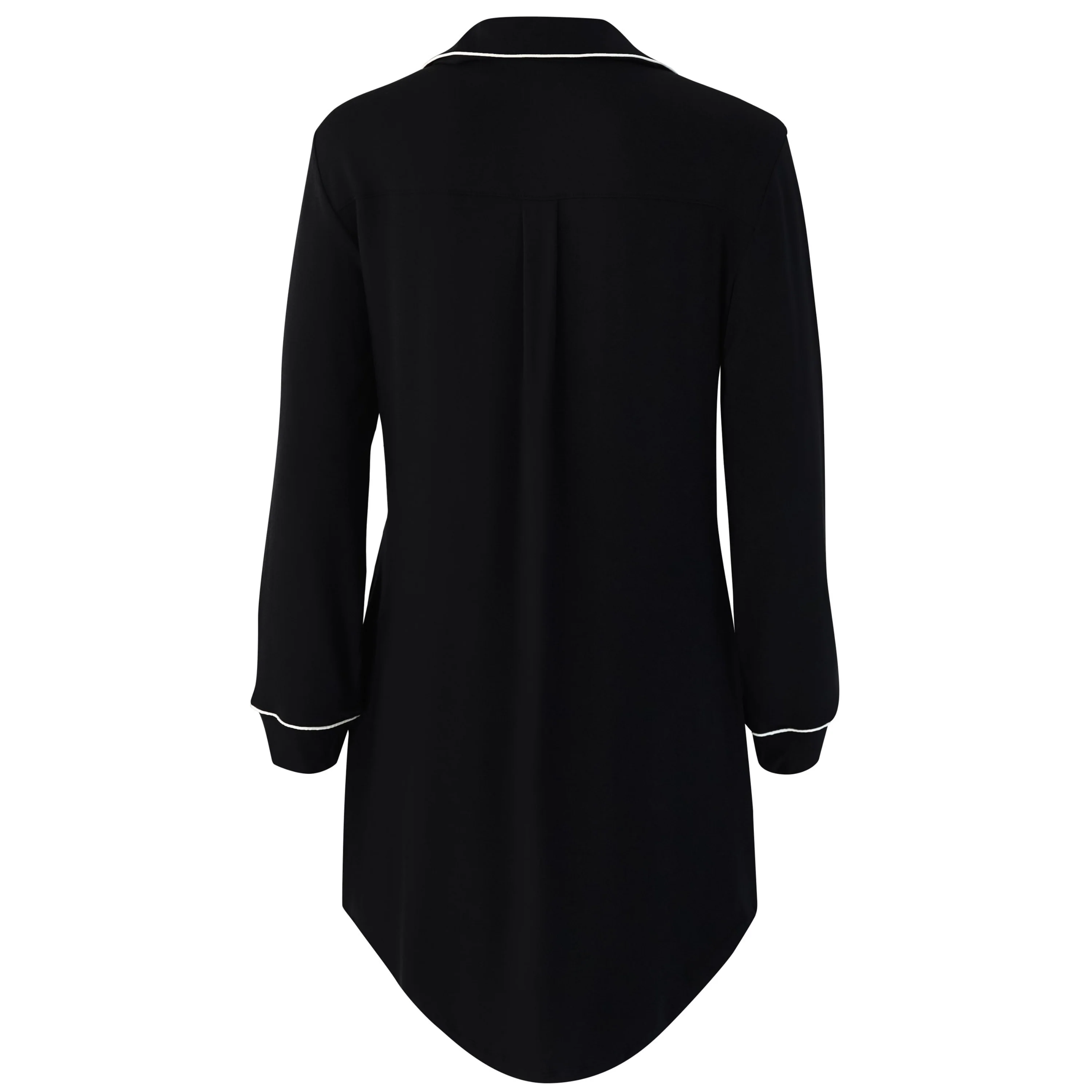 Long Sleeve Women’s Nightshirt in Midnight - Image 5