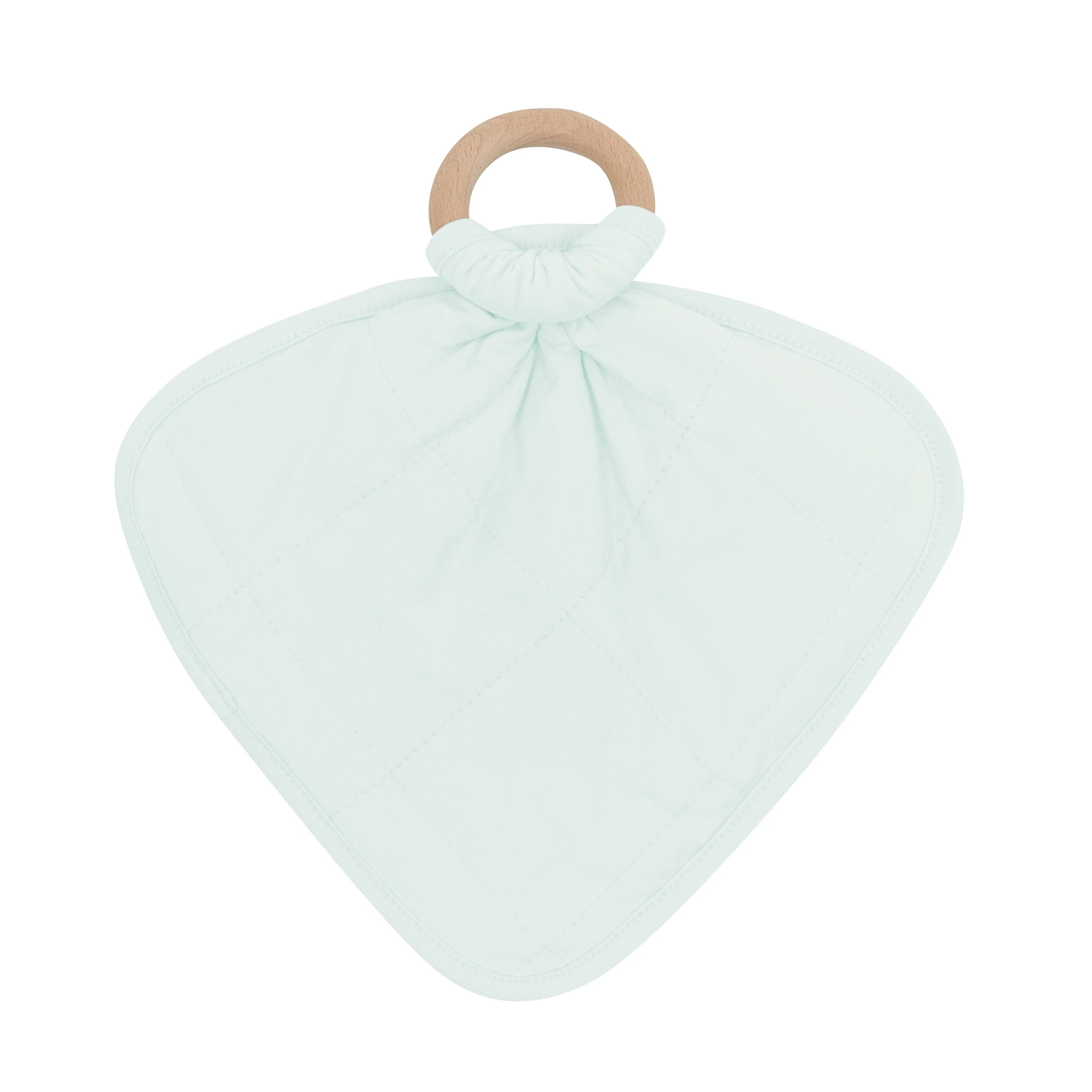 Lovey in Dew with Removable Wooden Teething Ring - Image 2