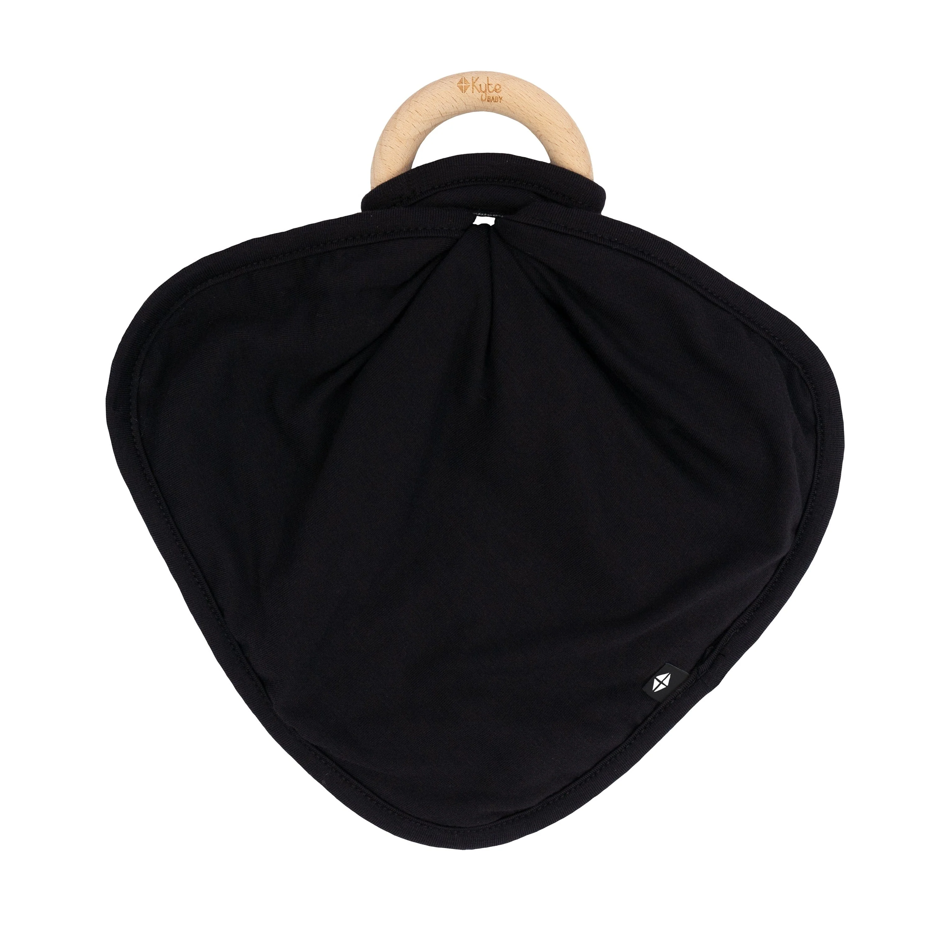 Lovey in Midnight with Removable Wooden Teething Ring - Image 2