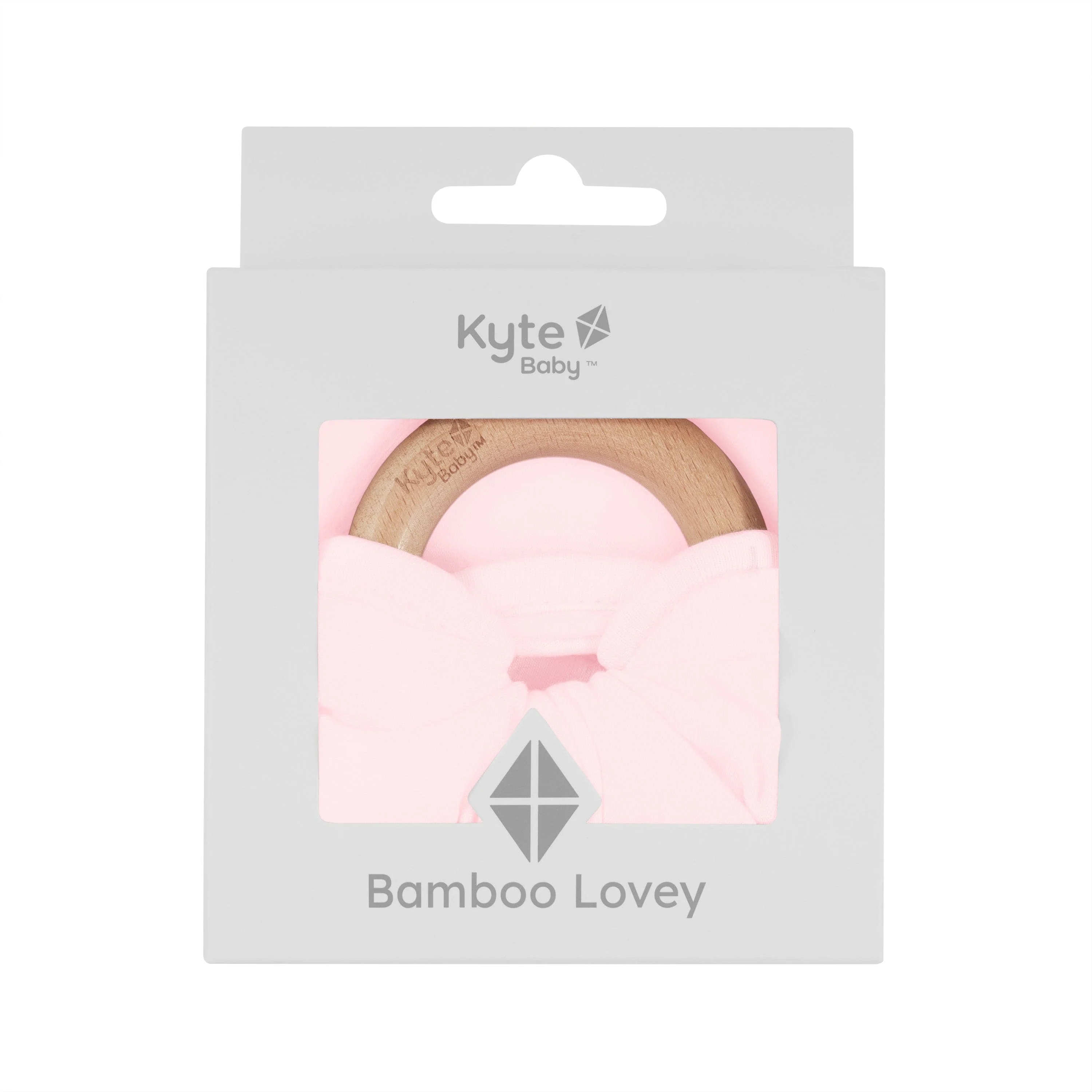 Lovey in Sakura with Removable Teething Ring - Image 2