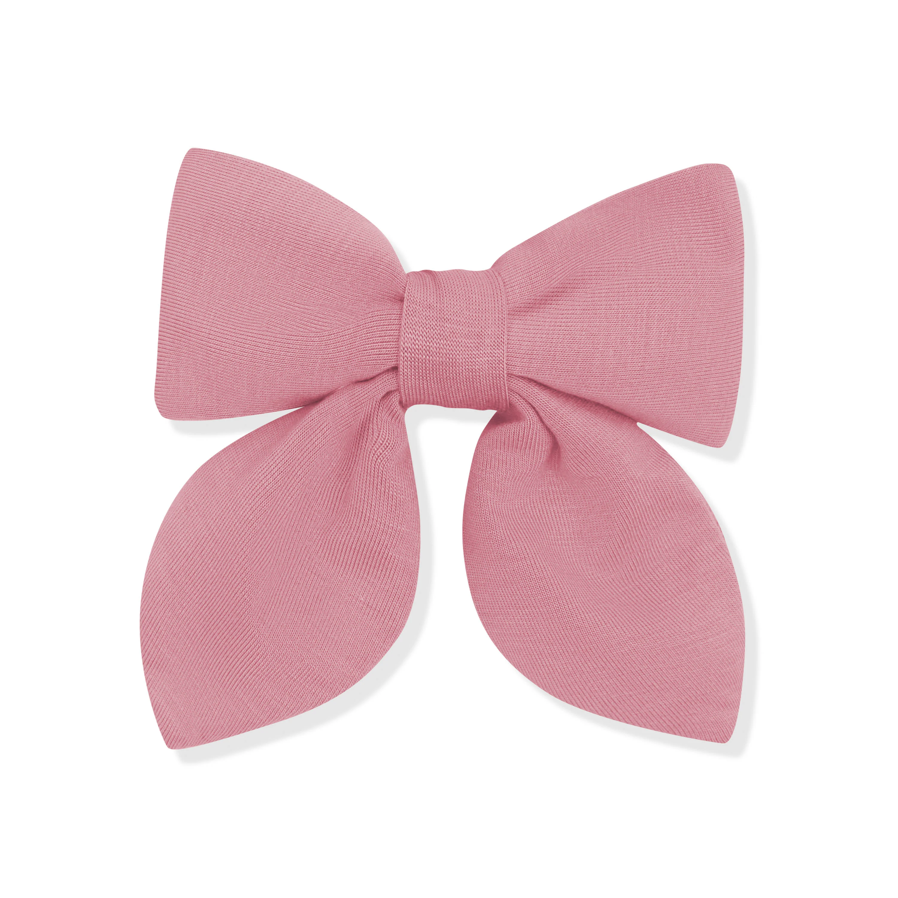Medium Alligator Clip Bow in Apple Blossom - Image 2