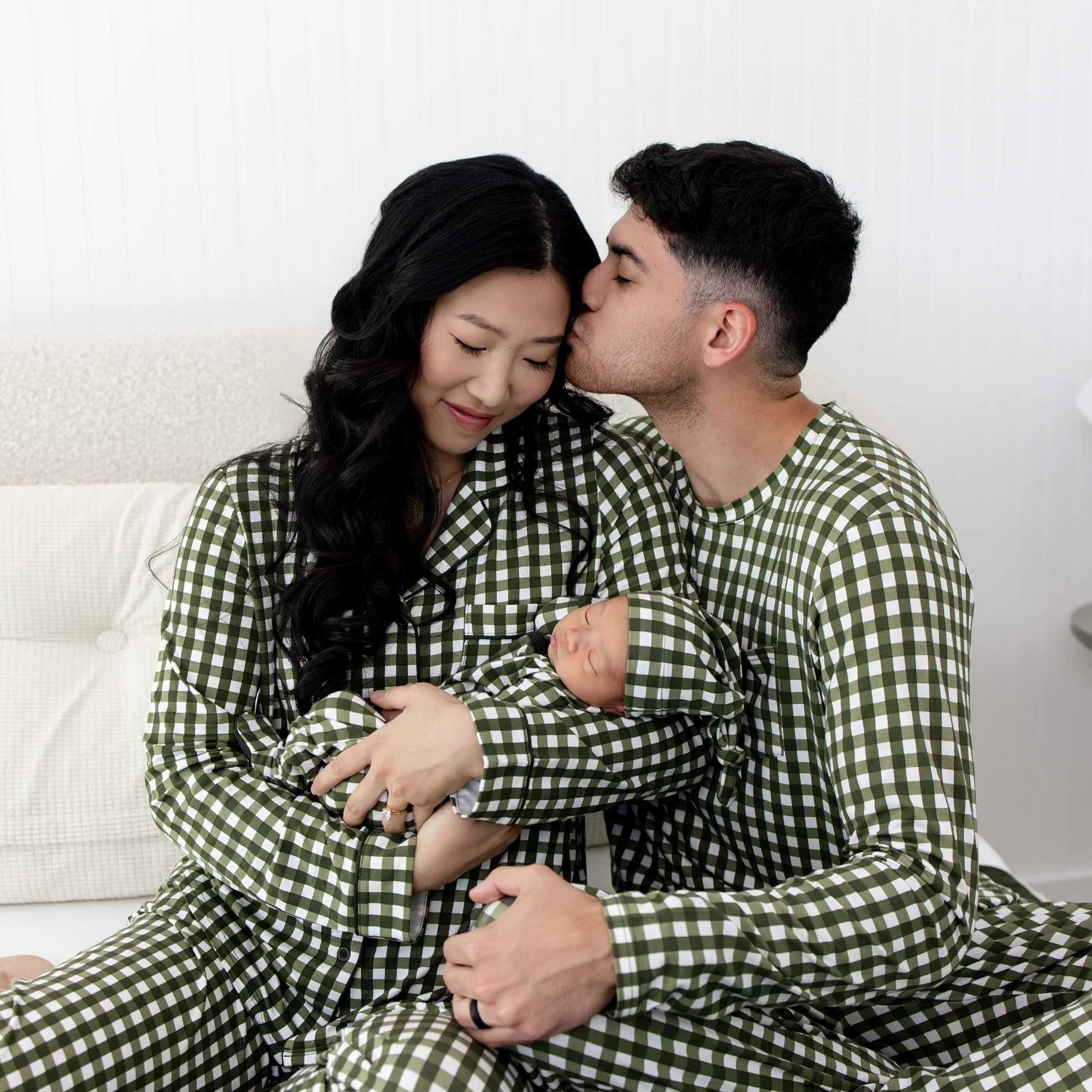 Men's Jogger Set in Gingham Fir - Image 2