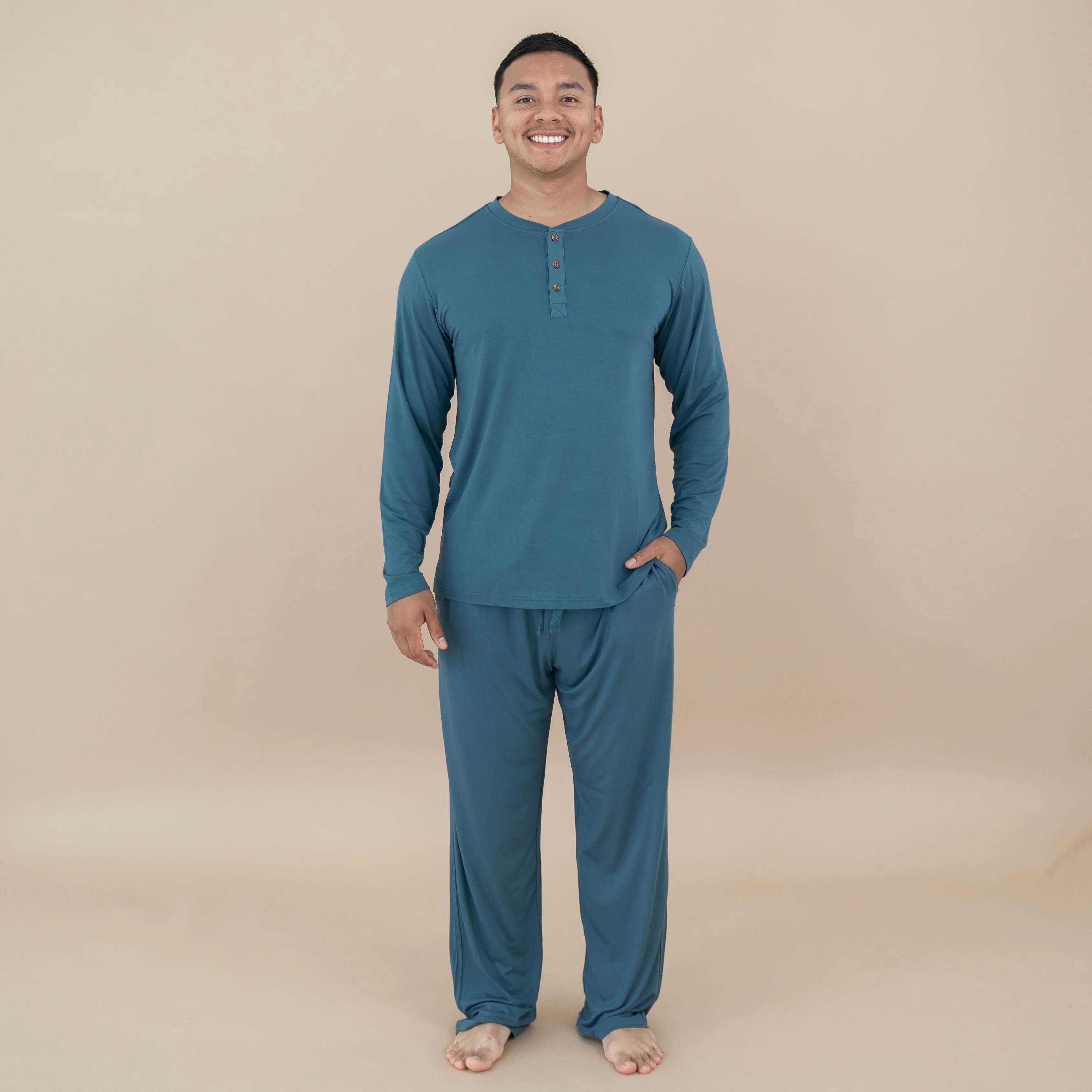 Men's Lounge Pants in Atlantic - Image 2