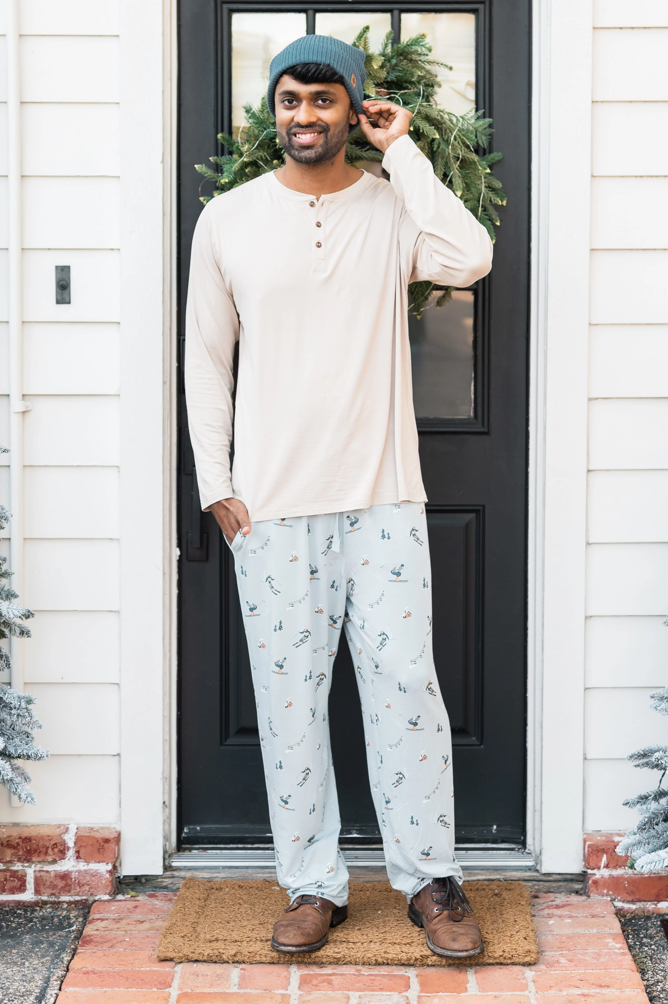 Men's Lounge Pants in Ski - Image 4