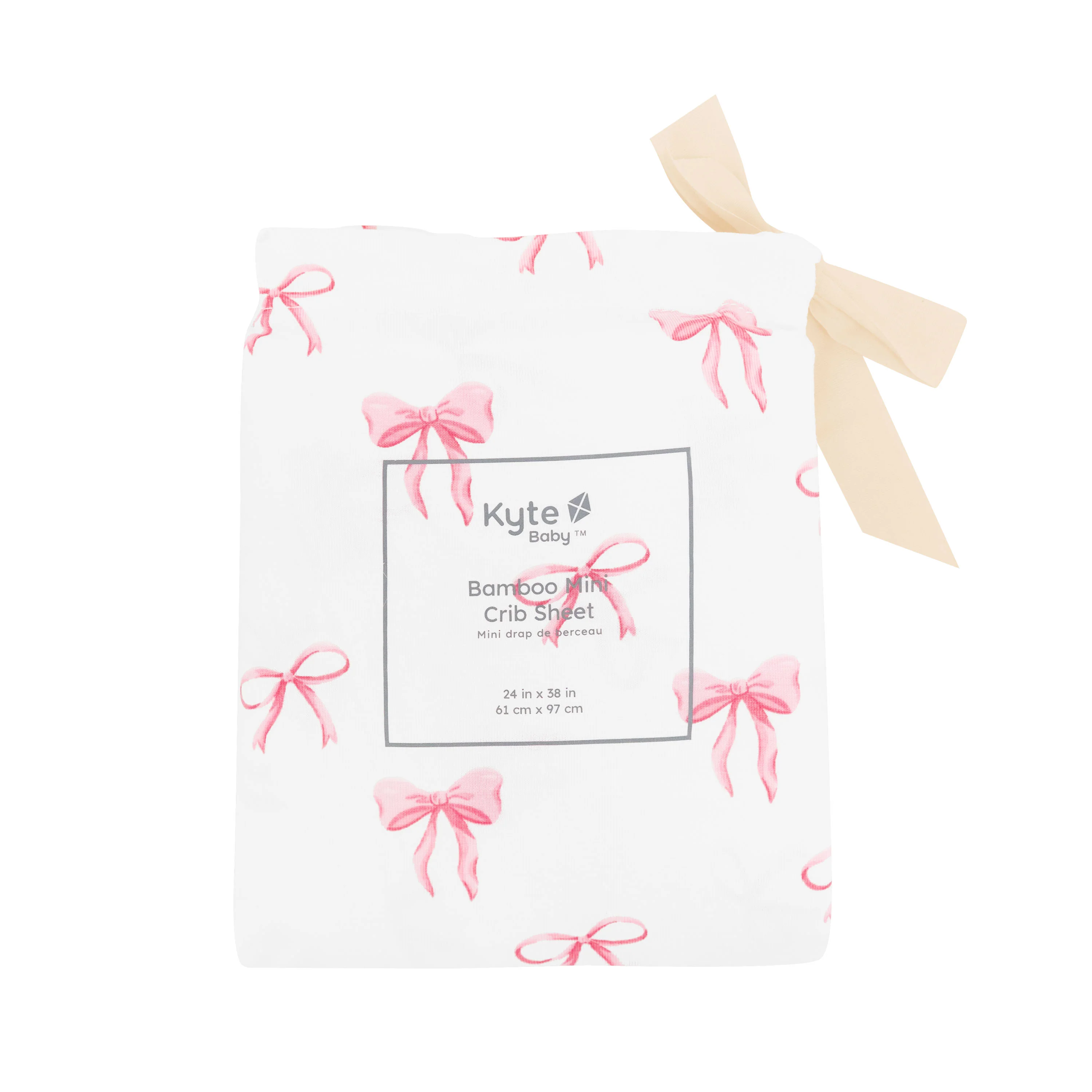 Mini Crib Sheet in Bow - Image 4