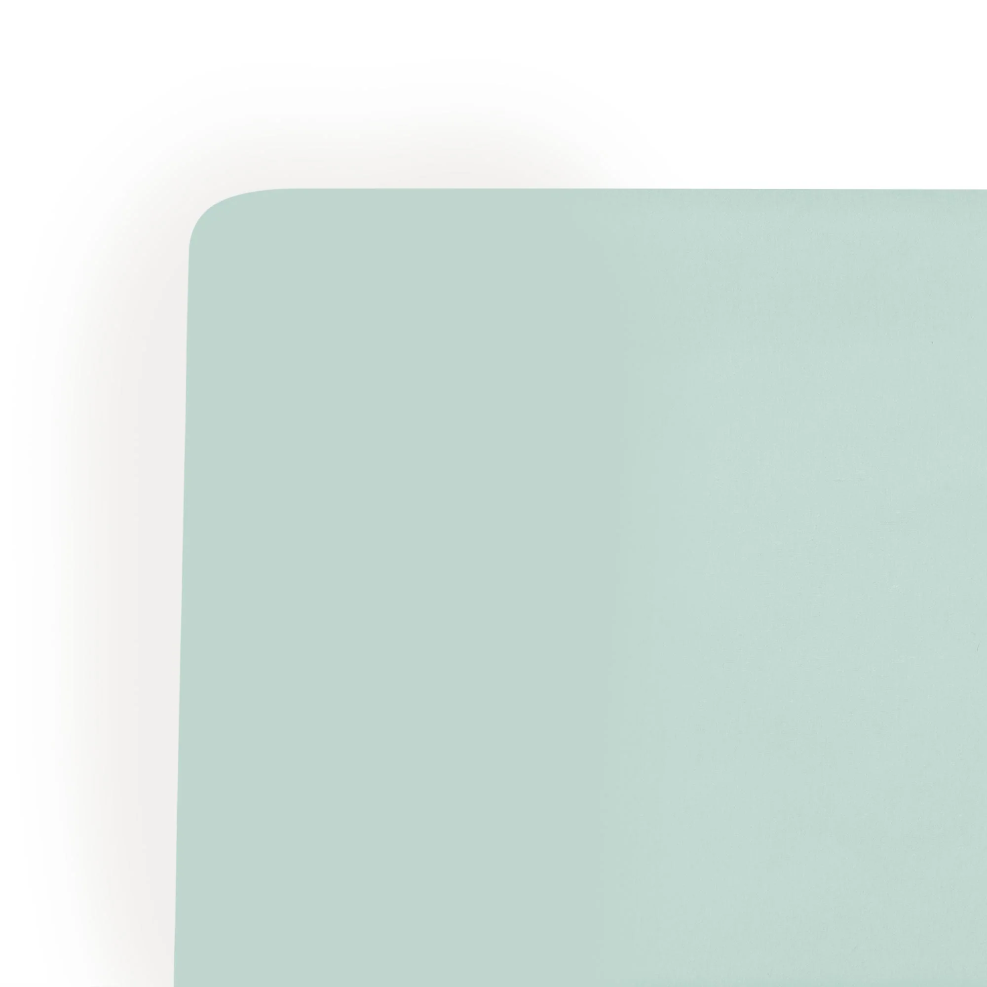 Mini Crib Sheet in Sage - Image 3