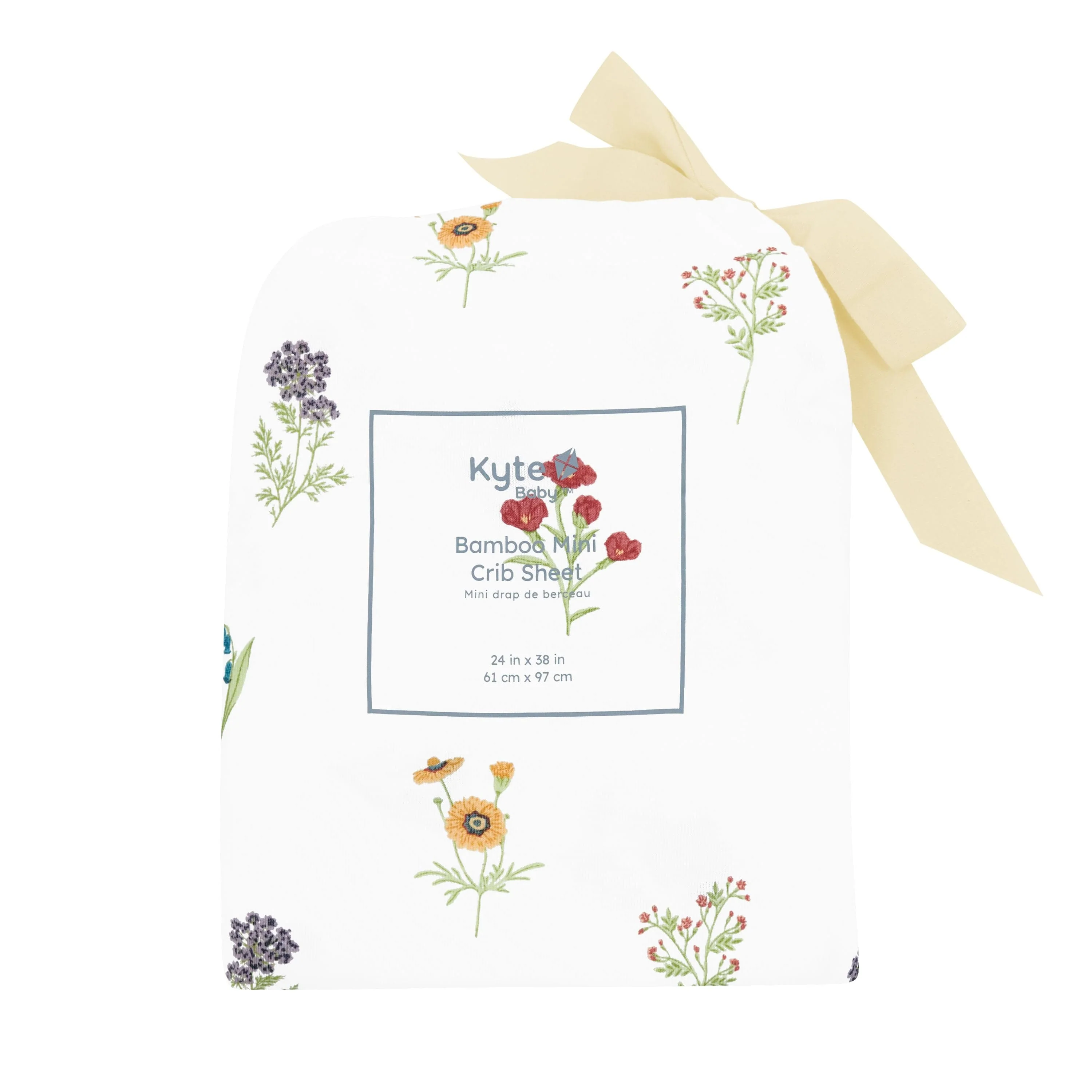 Mini Crib Sheet in Wildflower - Image 3