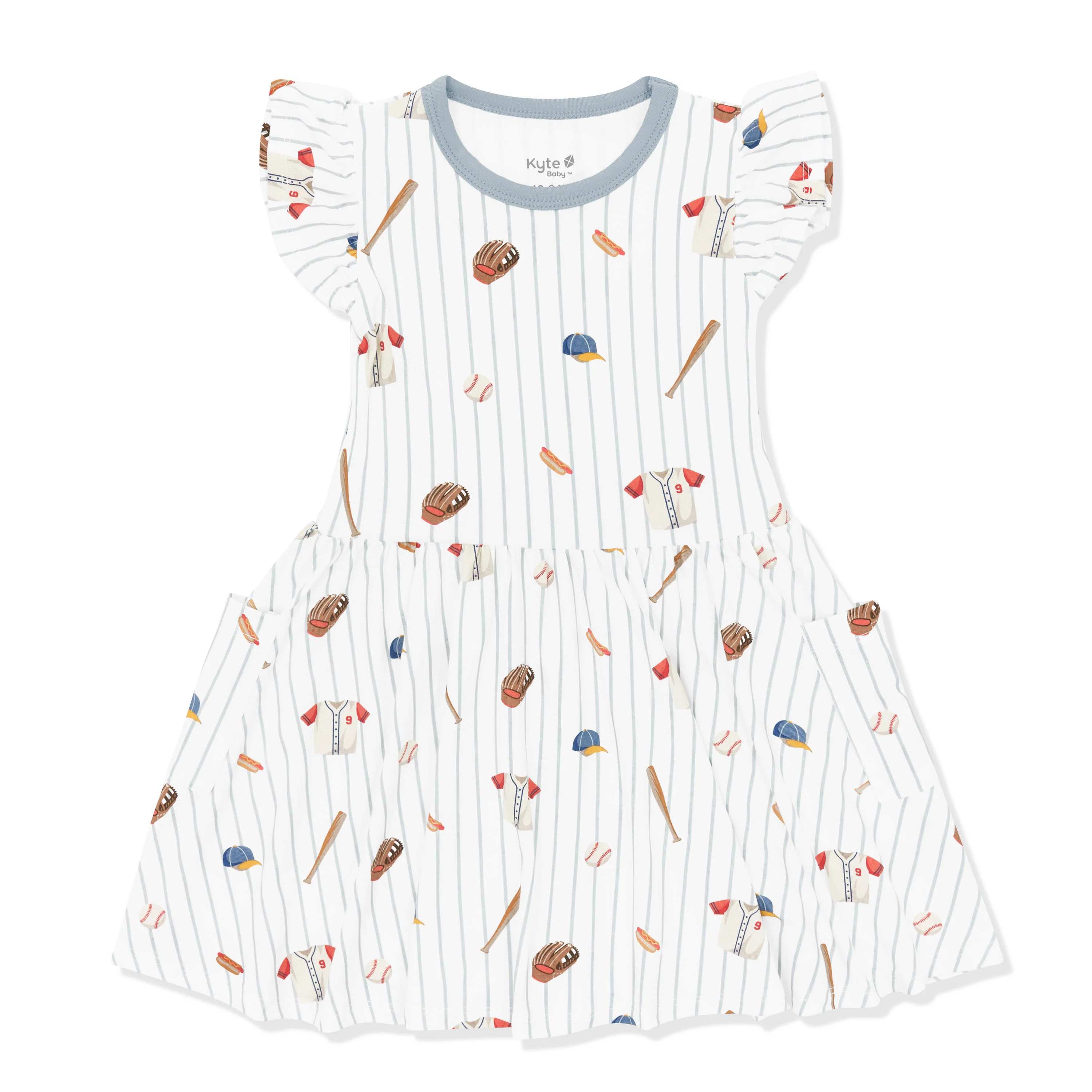 Pocket Dress in Home Run - Image 2