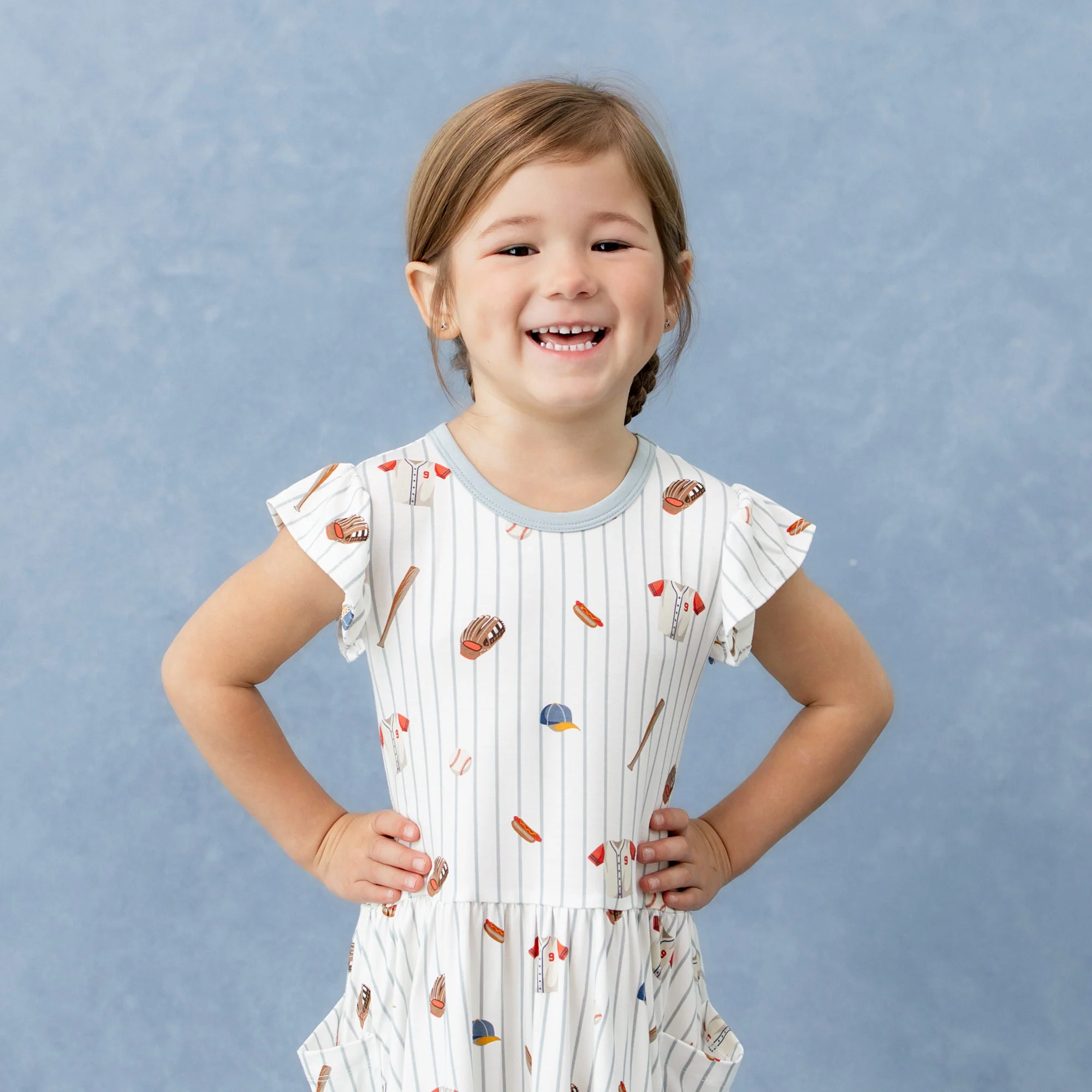 Pocket Dress in Home Run - Image 3