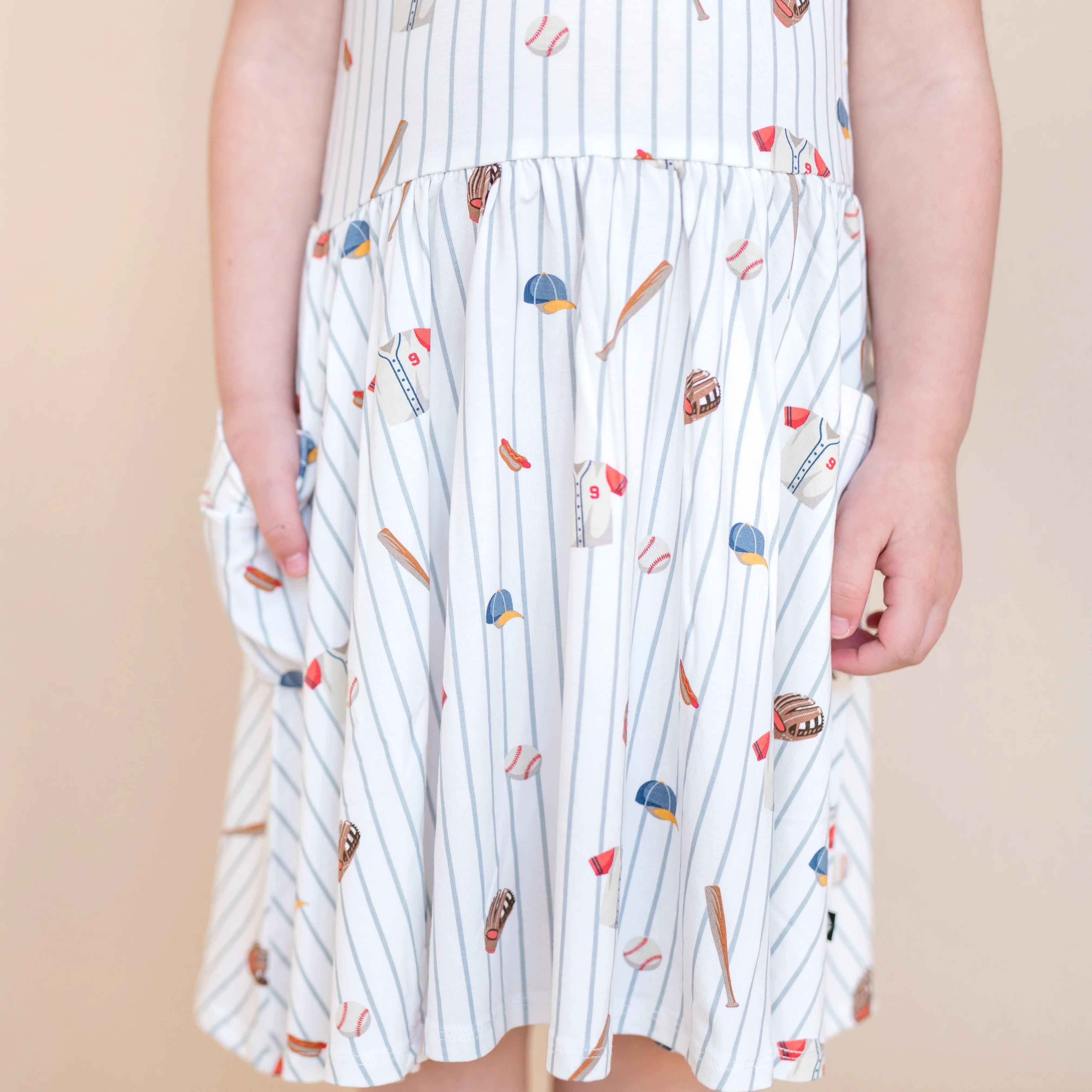Pocket Dress in Home Run - Image 4