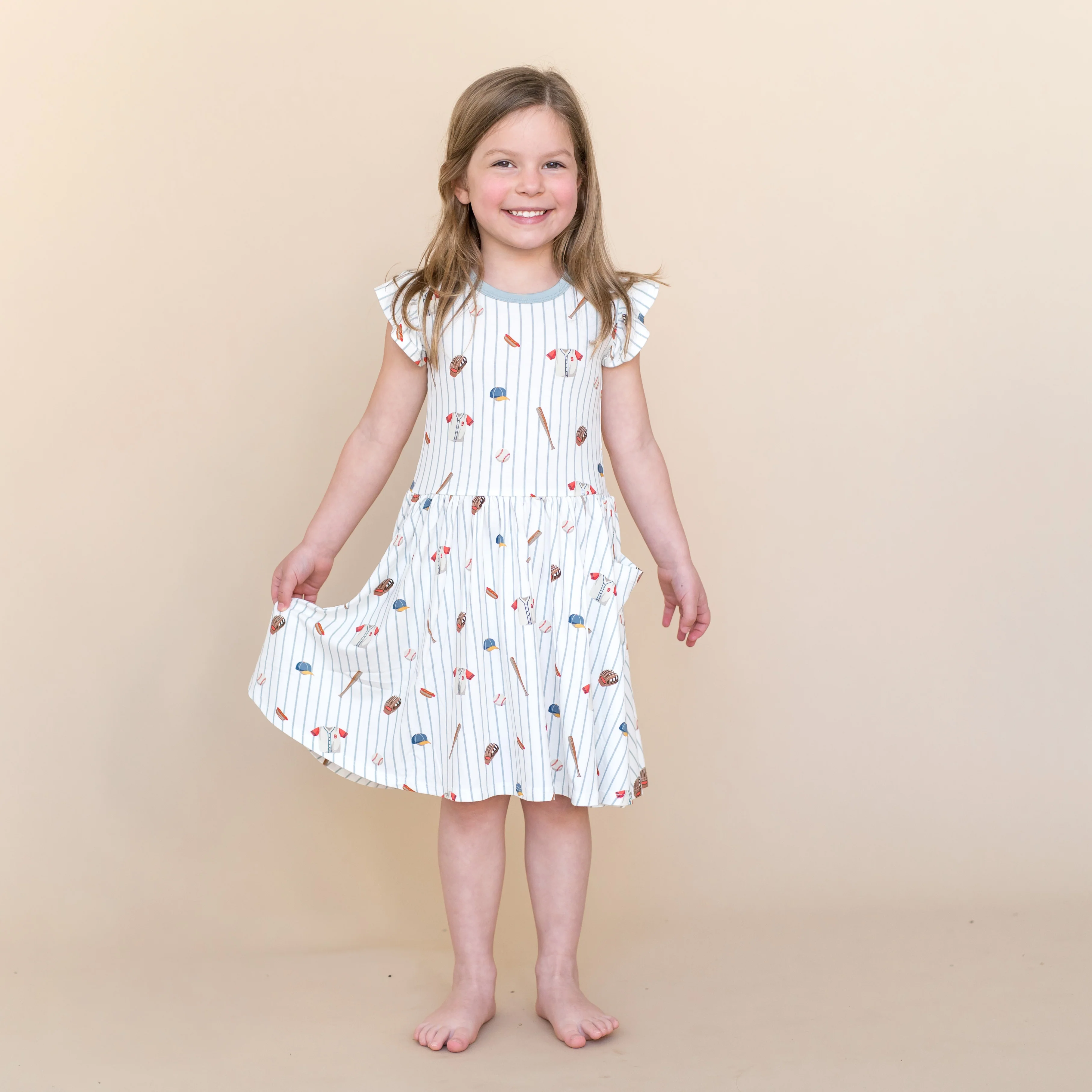 Pocket Dress in Home Run - Image 6