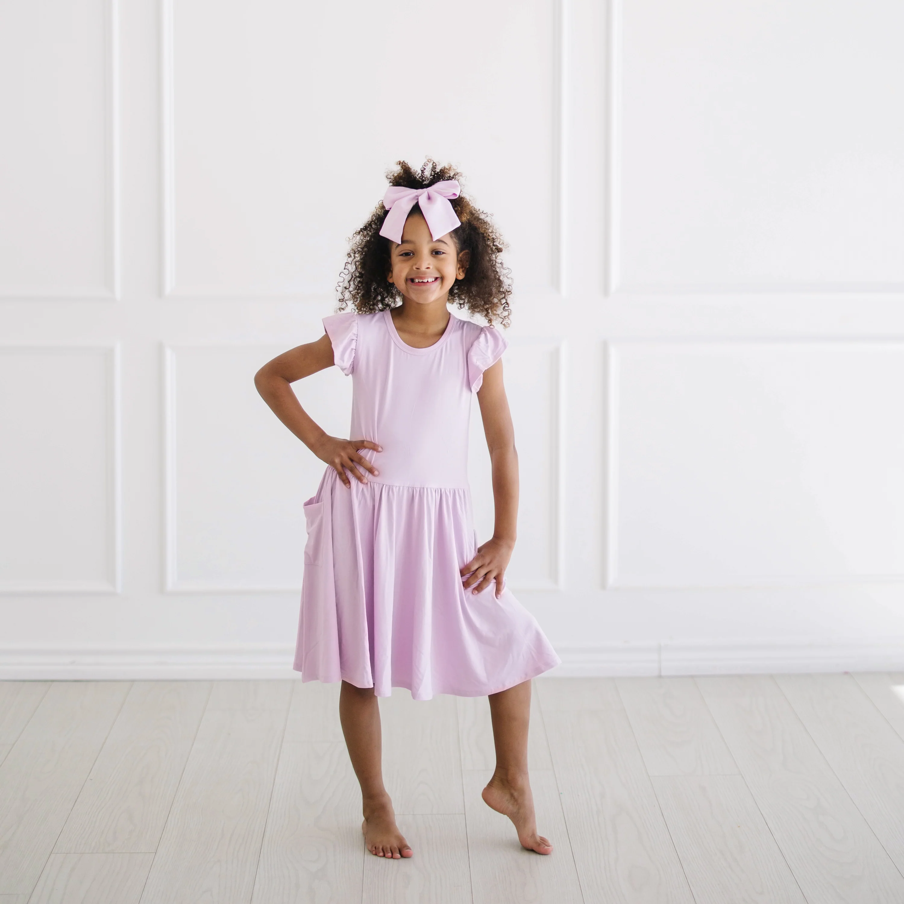 Pocket Dress in Thistle - Image 4