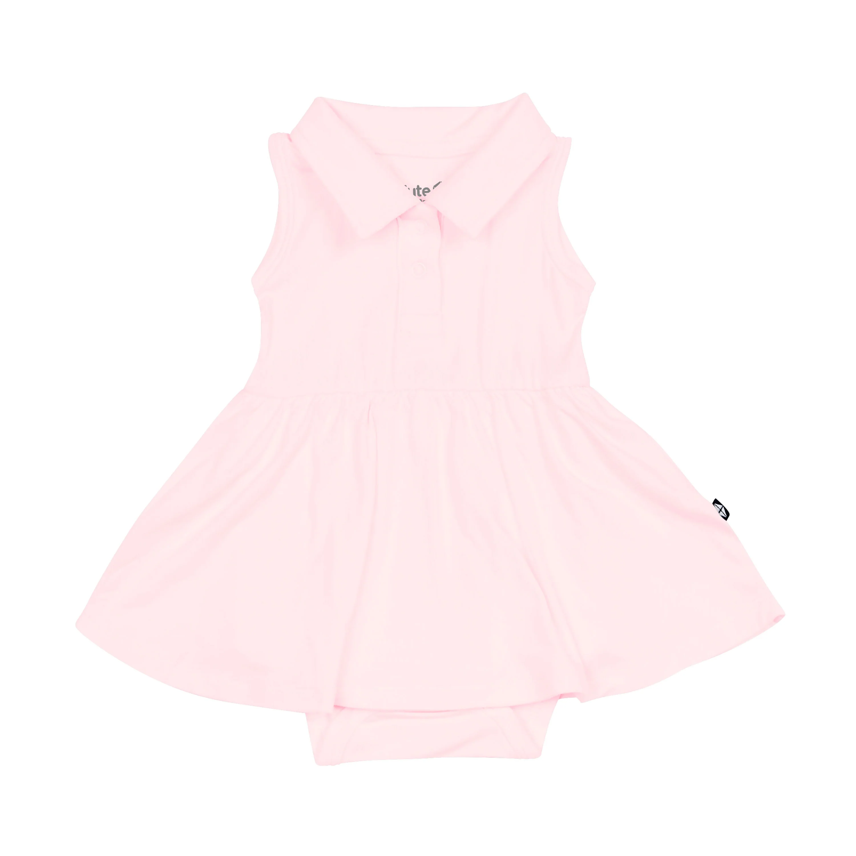 Polo Bodysuit Dress in Sakura - Image 2