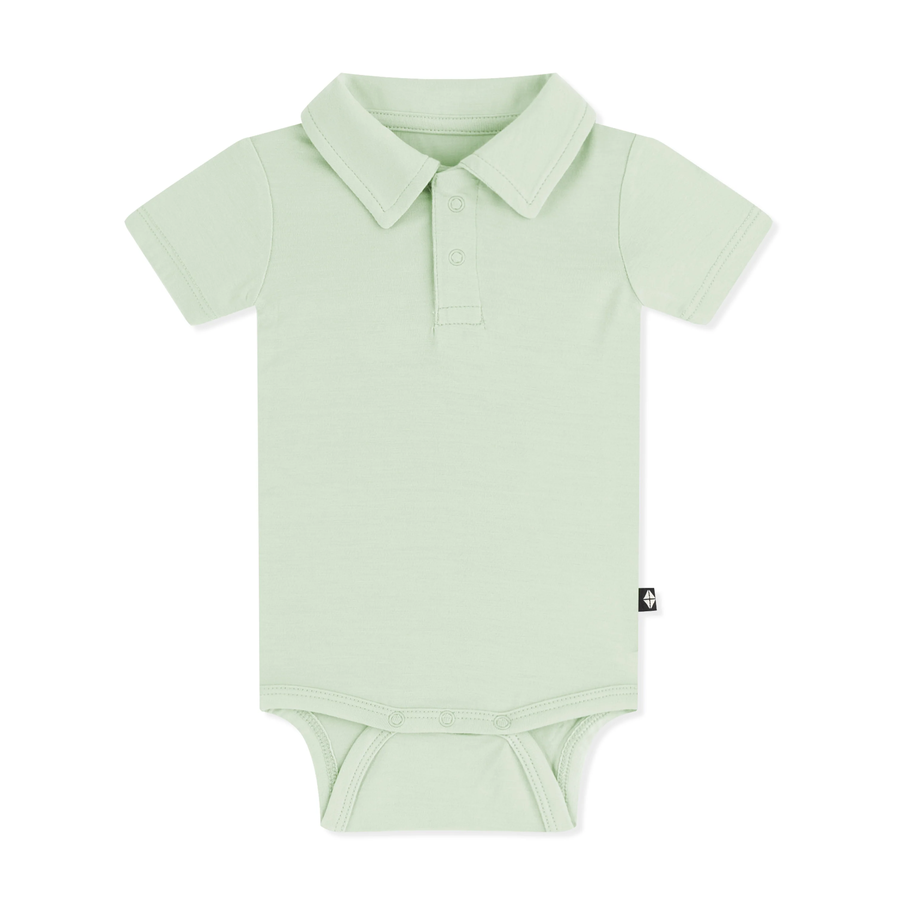 Polo Bodysuit in Basil - Image 2