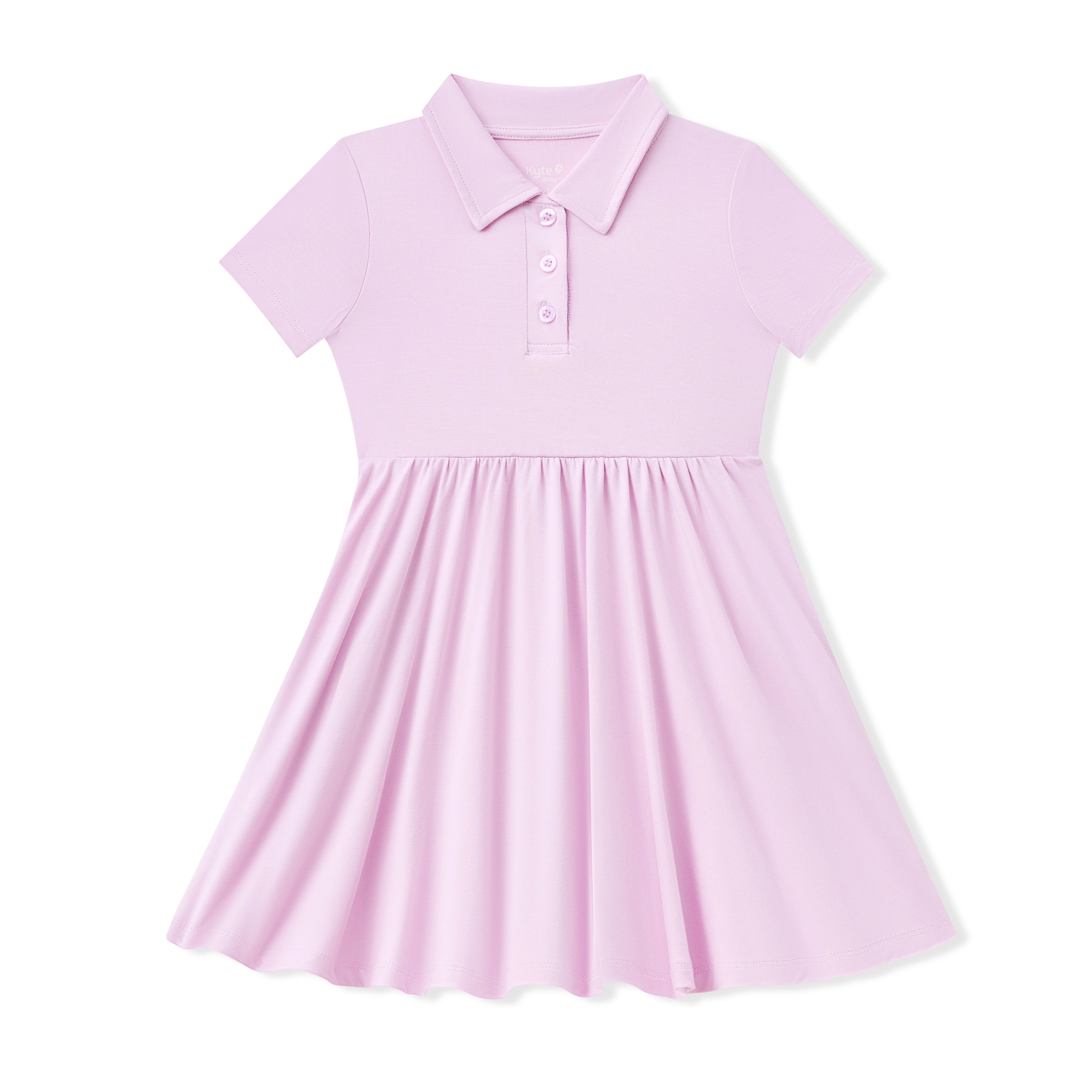 Polo Dress in Thistle - Image 2