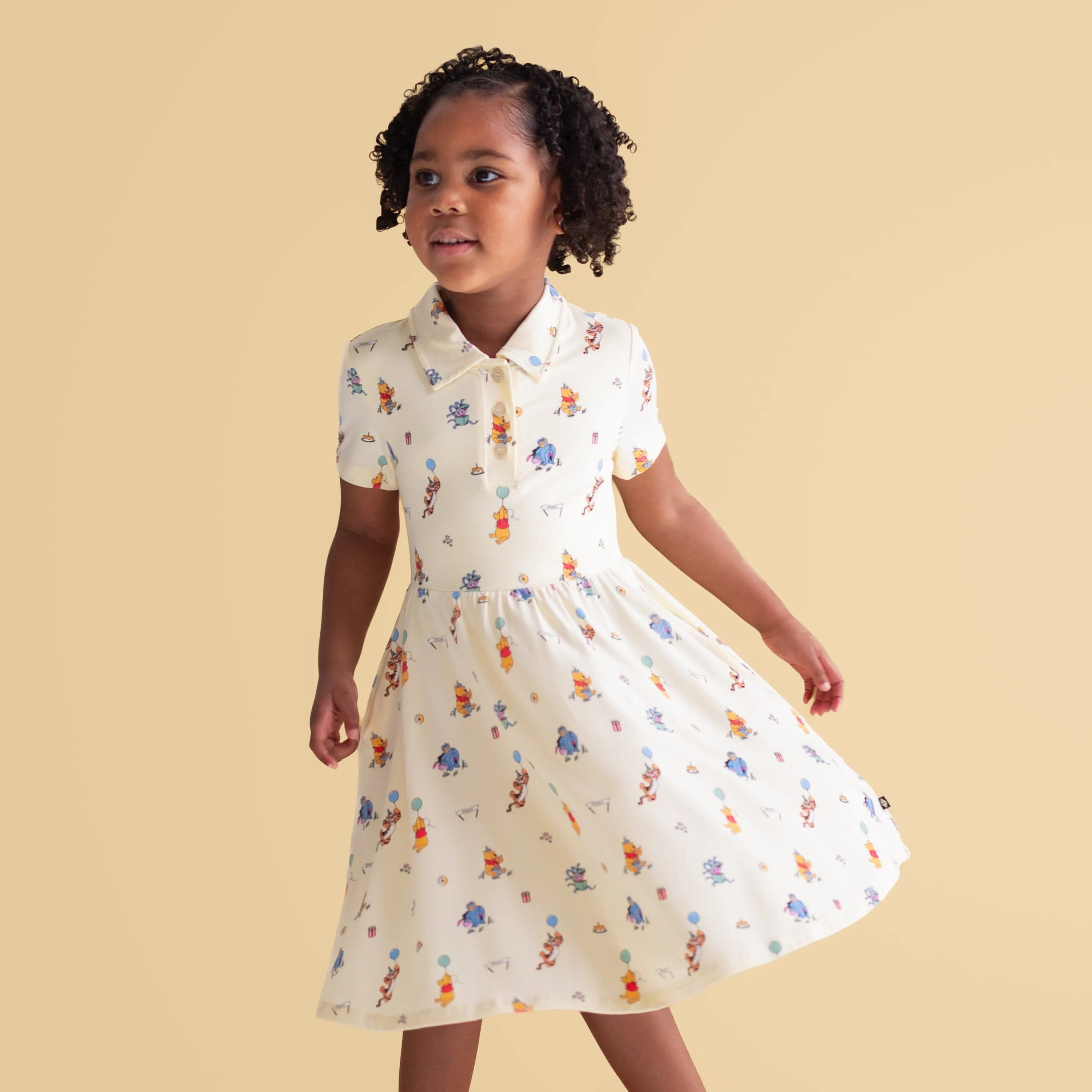 Polo Dress in Winnie the Pooh Celebration - Image 4