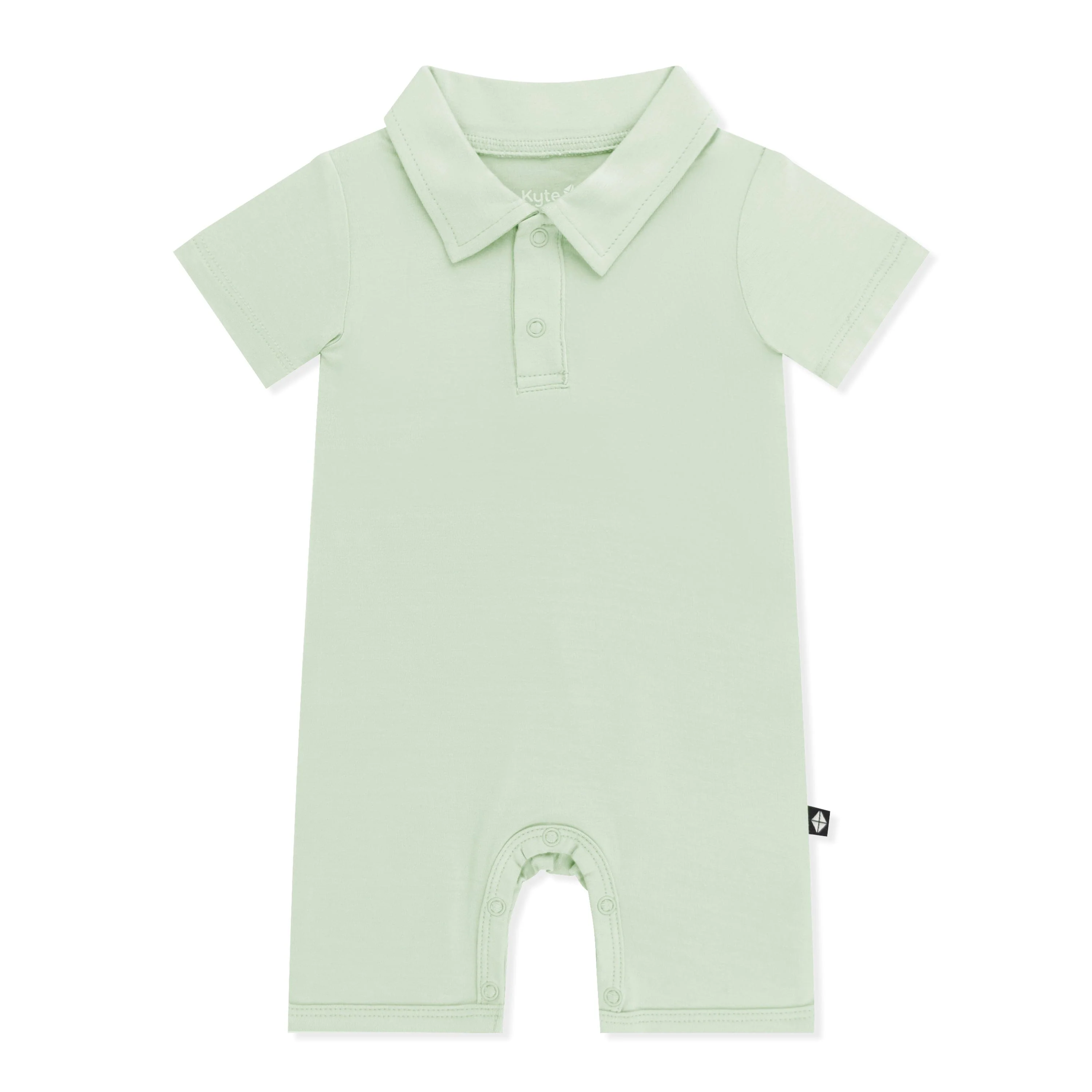 Polo Shortall in Basil - Image 2