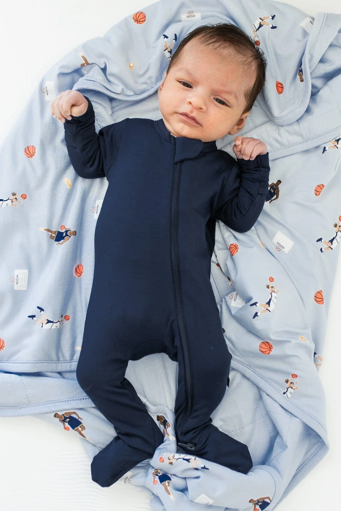 Baby Blanket in Basketball 1.0 - Image 4