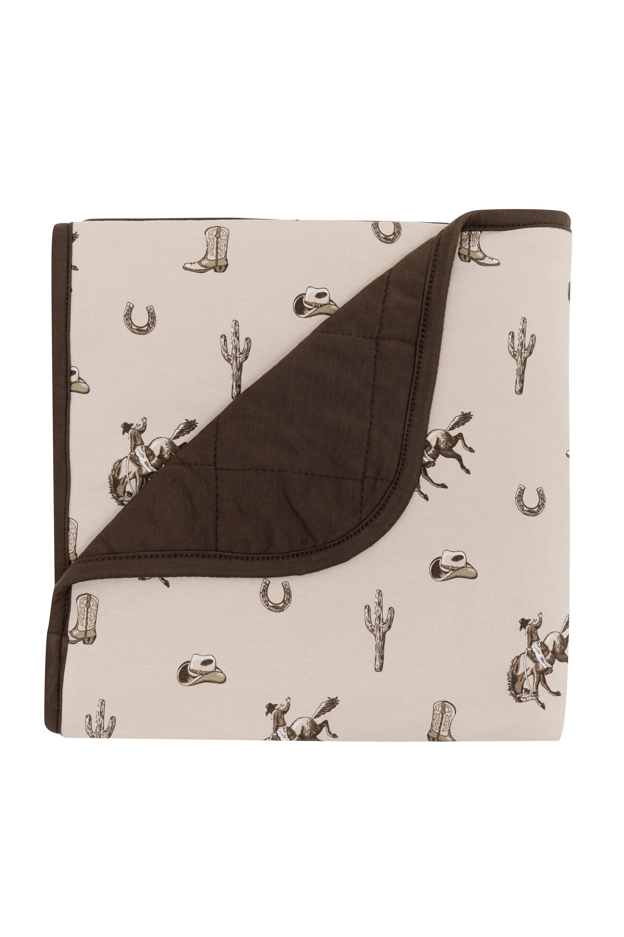 Baby Blanket in Classic Cowboy 1.0 - Image 2