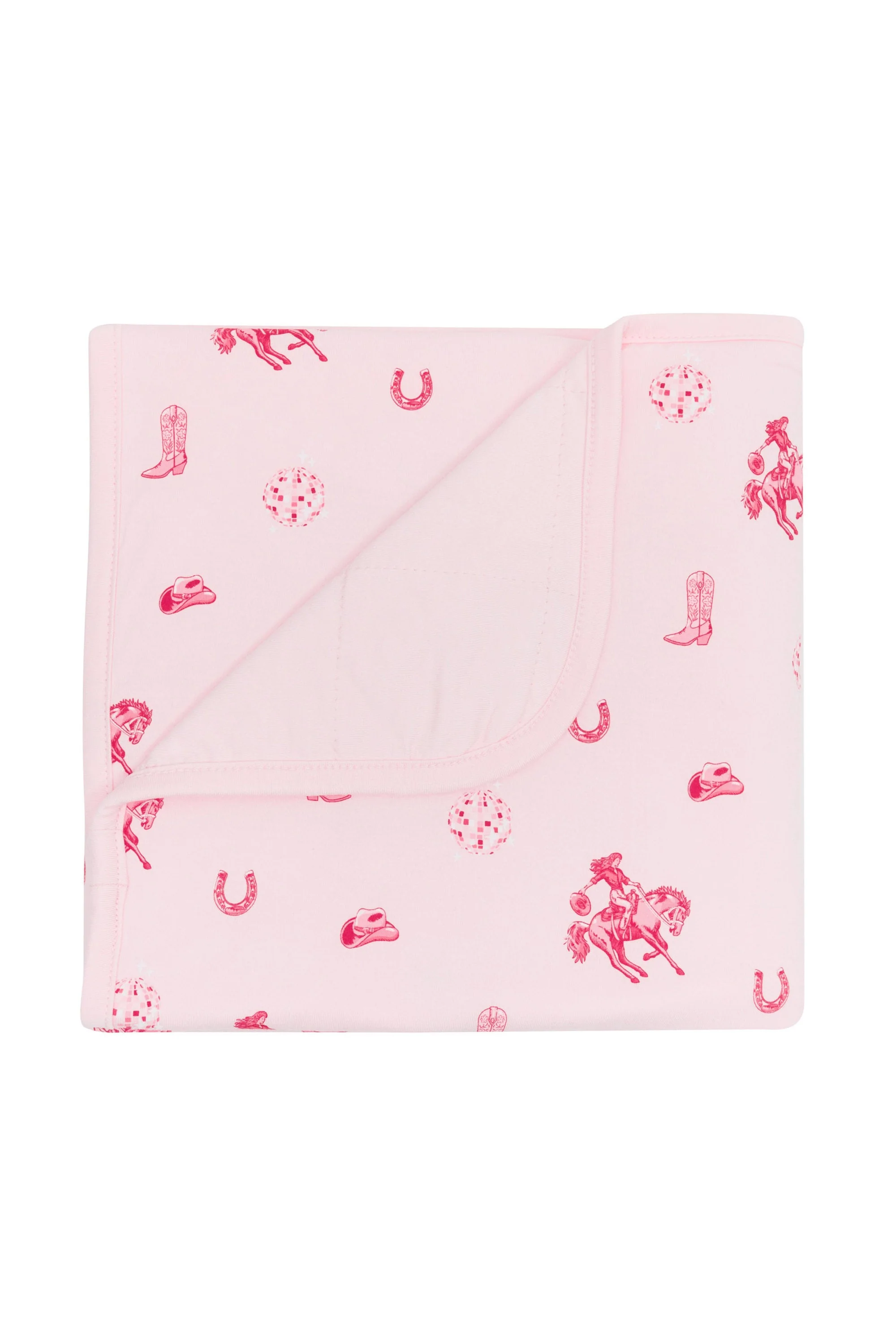 Baby Blanket in Disco Cowgirl 1.0 - Image 2