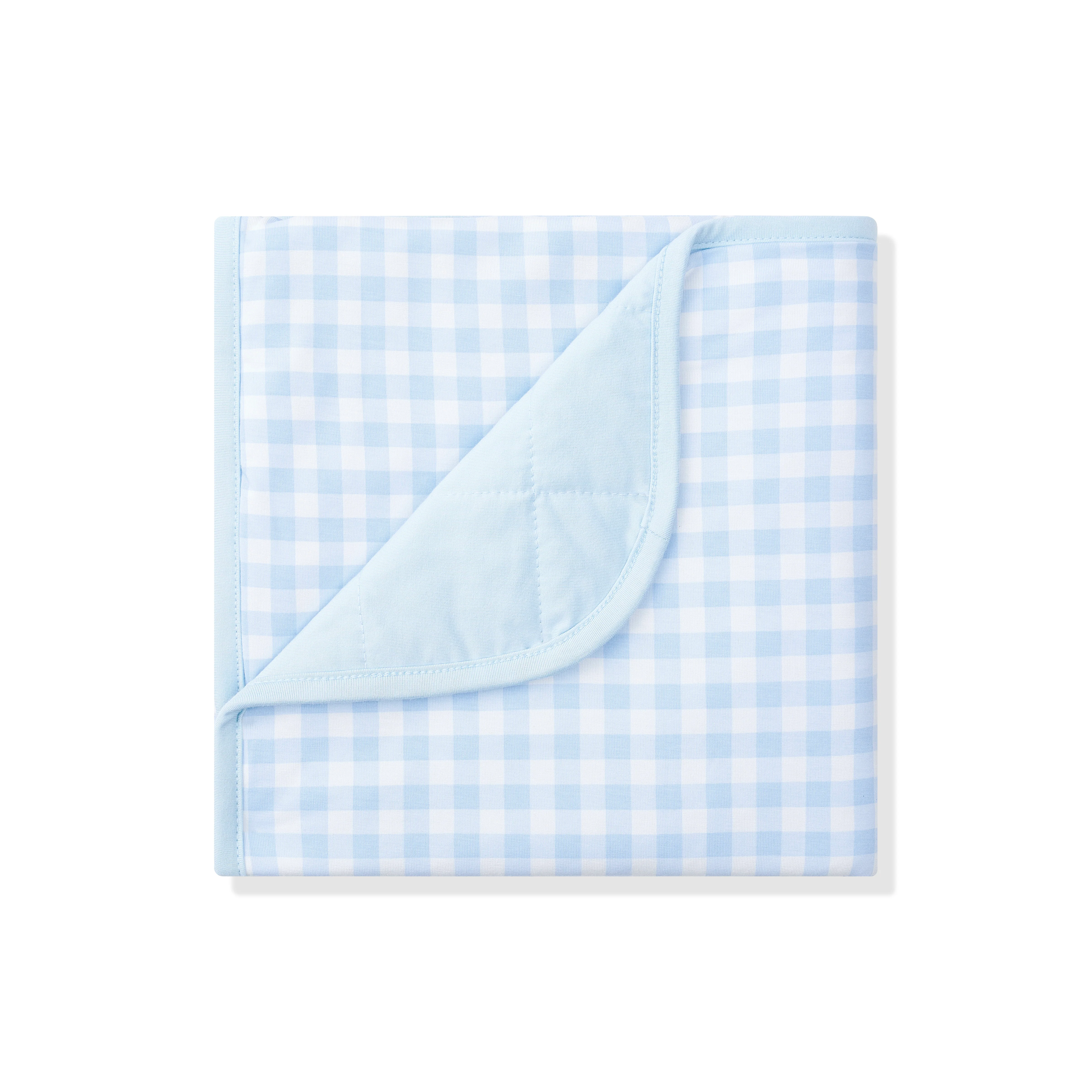 Baby Blanket in Gingham Breeze - Image 2