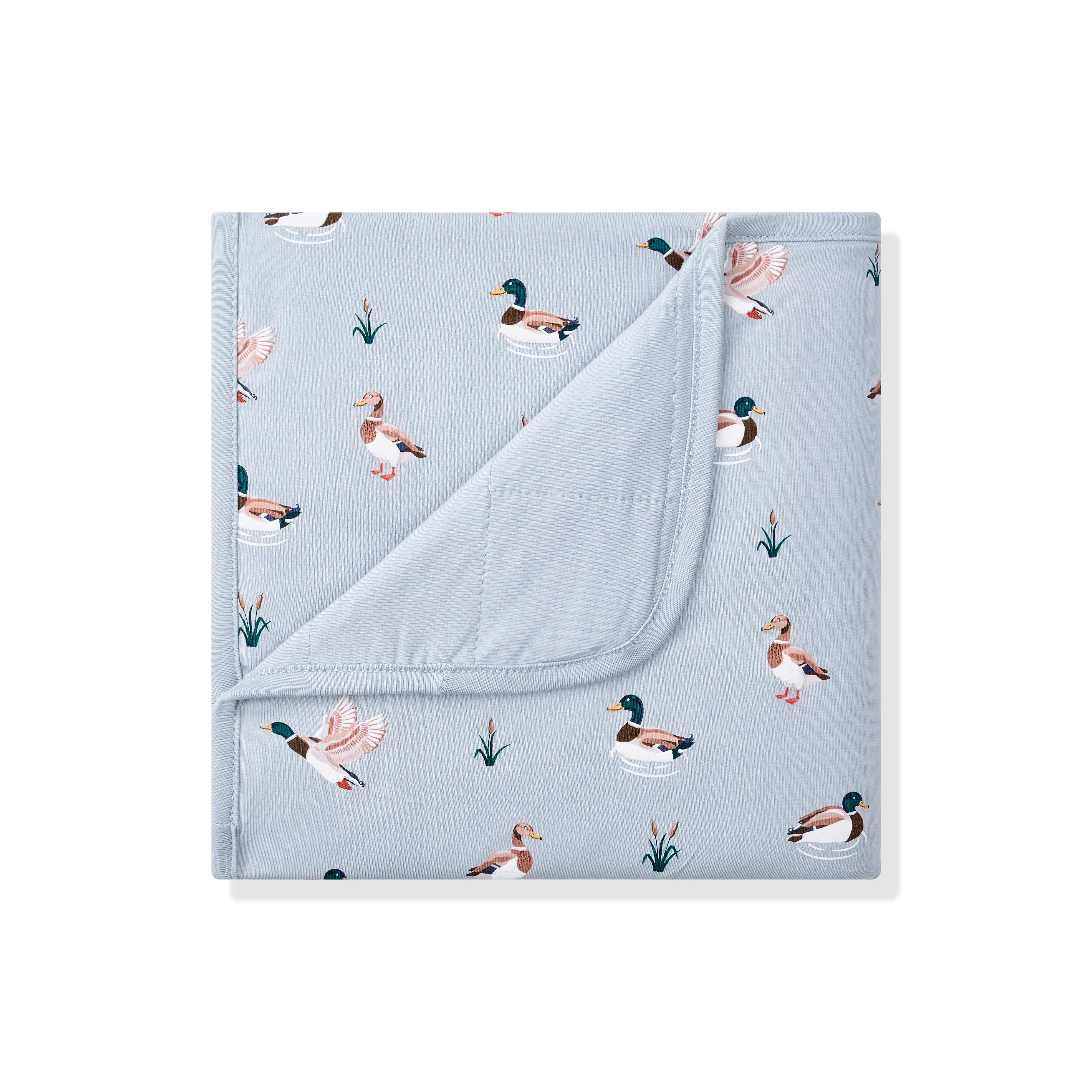 Baby Blanket in Mallard Duck - Image 2