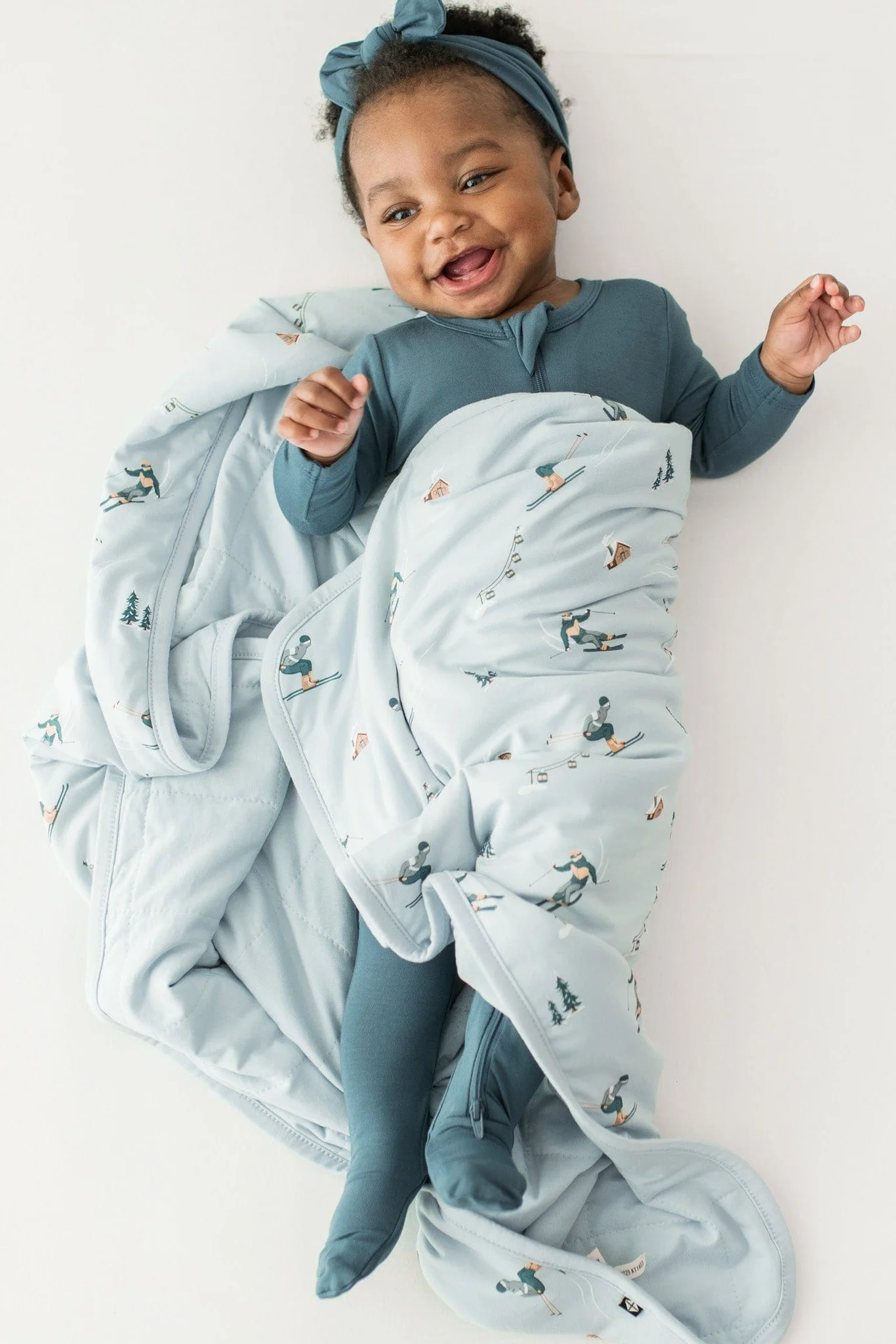 Baby Blanket in Ski 1.0 - Image 3