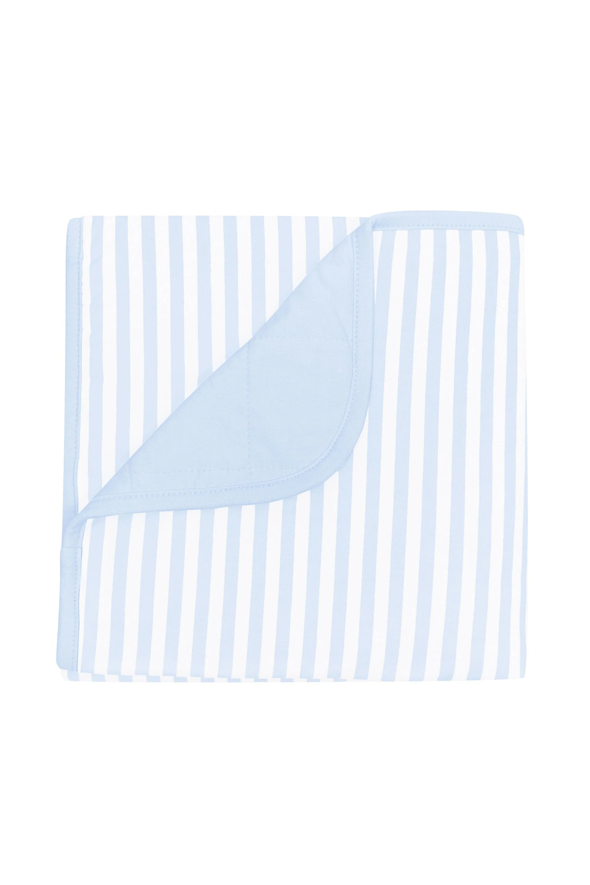 Baby Blanket in Small Mist Stripe 1.0 - Image 2