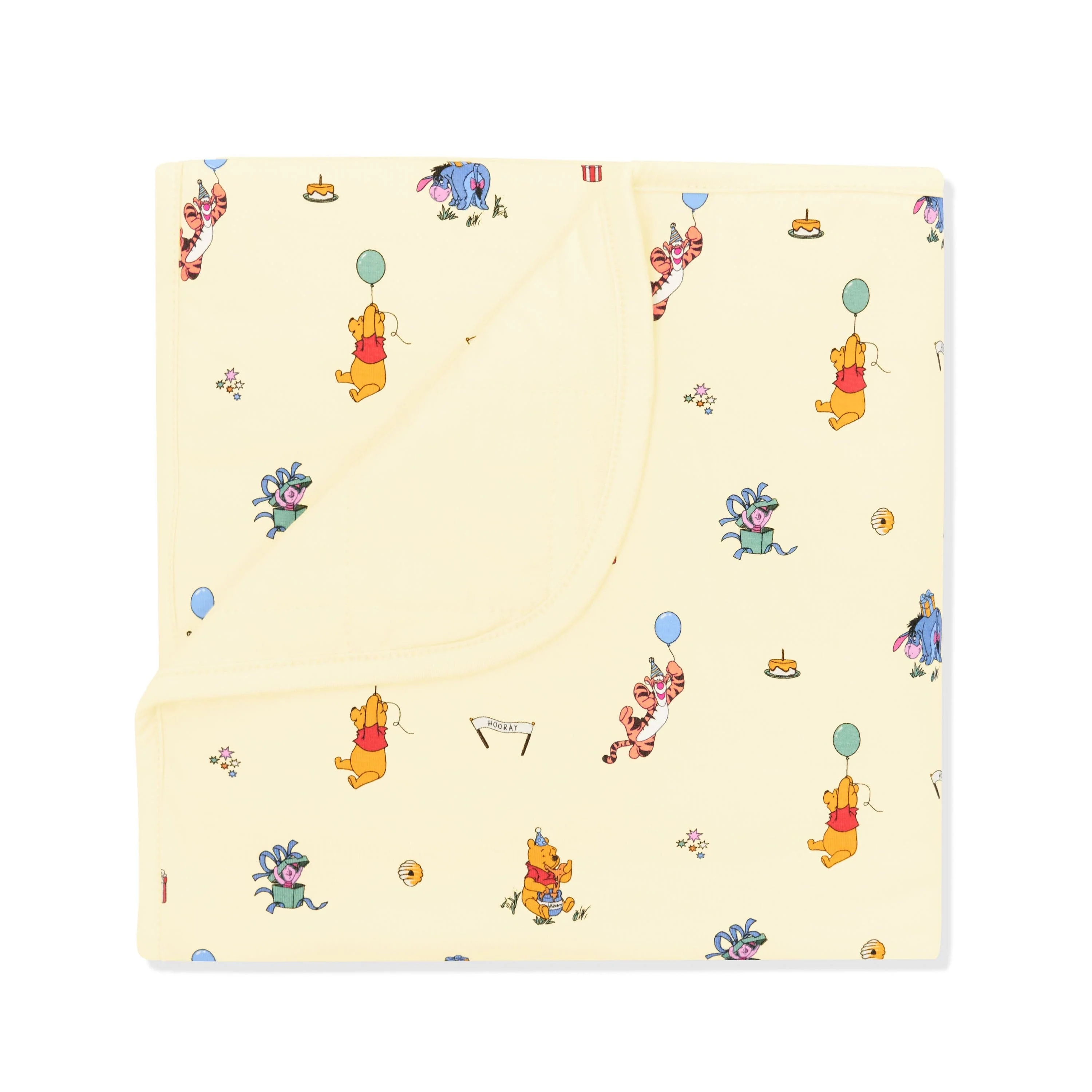 Baby Blanket in Winnie the Pooh Celebration - Image 2