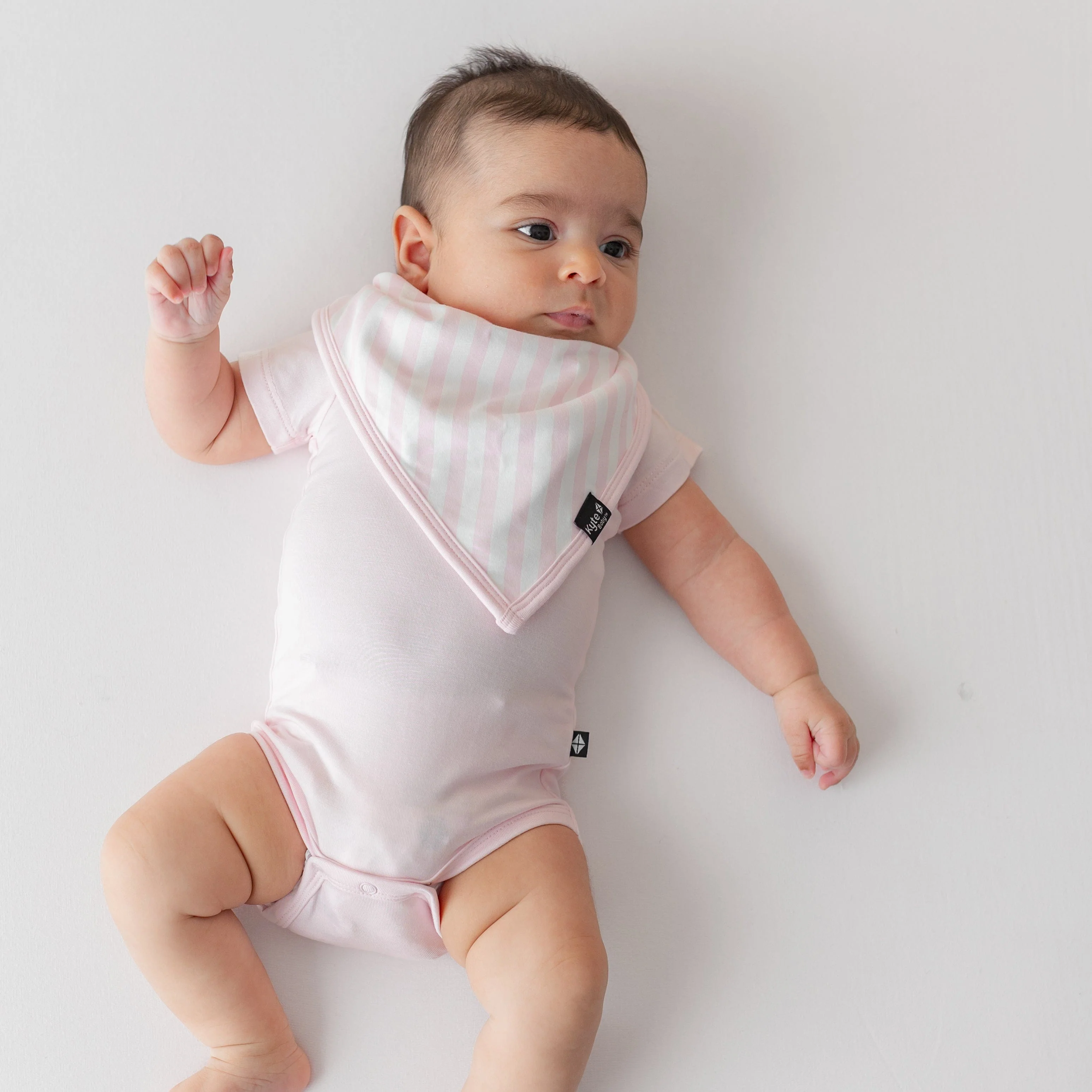 Bib in Small Sakura Stripe - Image 3