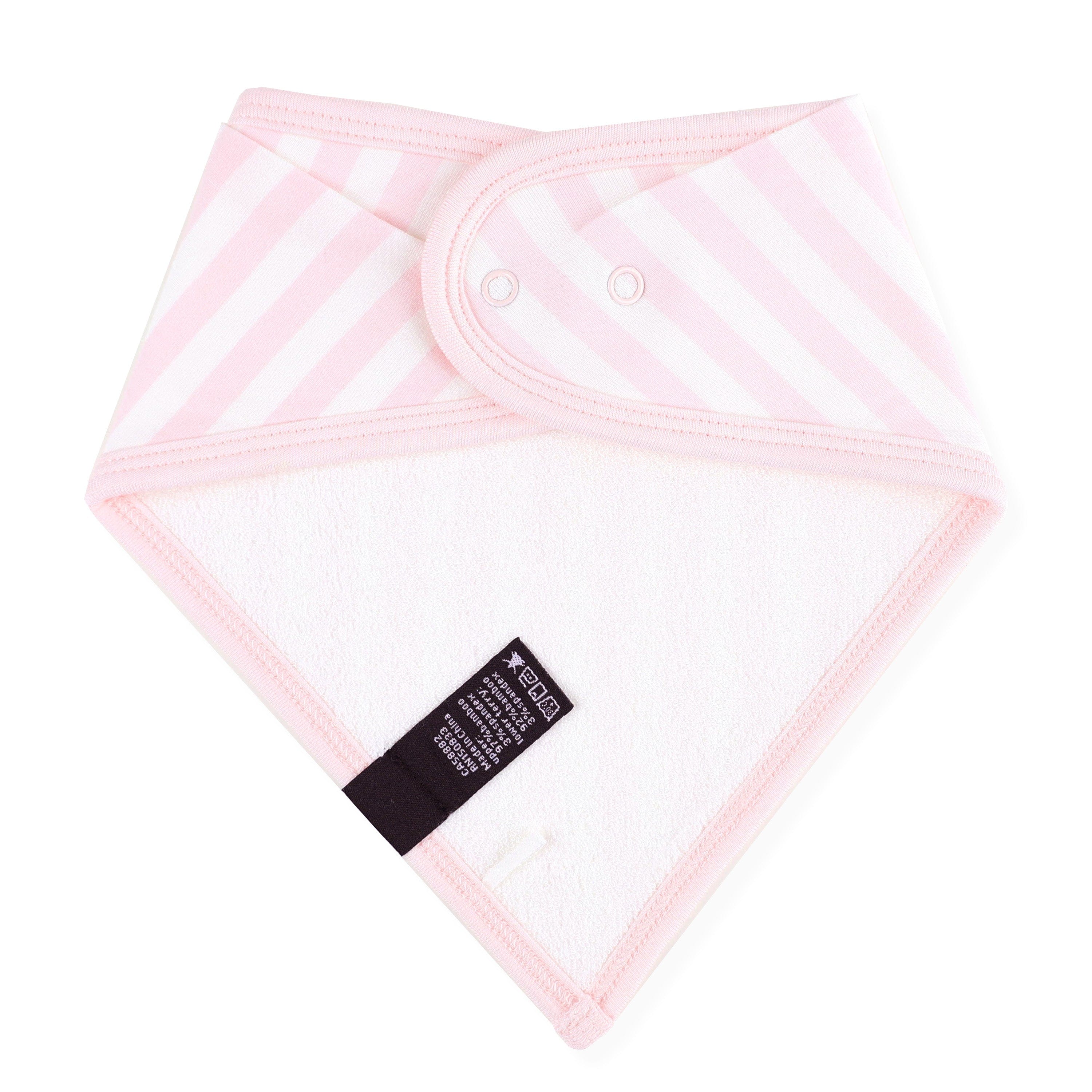 Bib in Small Sakura Stripe - Image 4