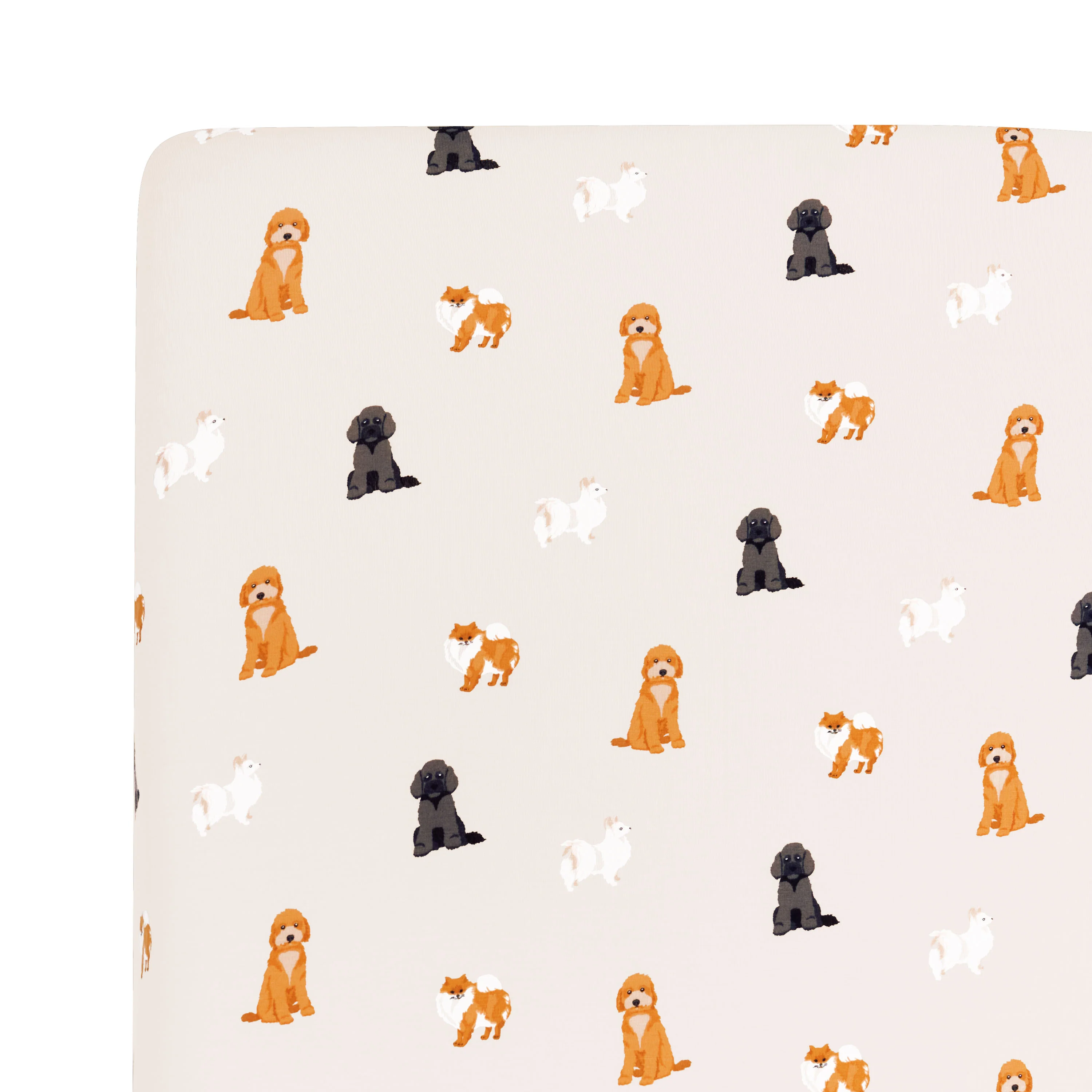 Crib Sheet in Fluffy Dog - Image 3