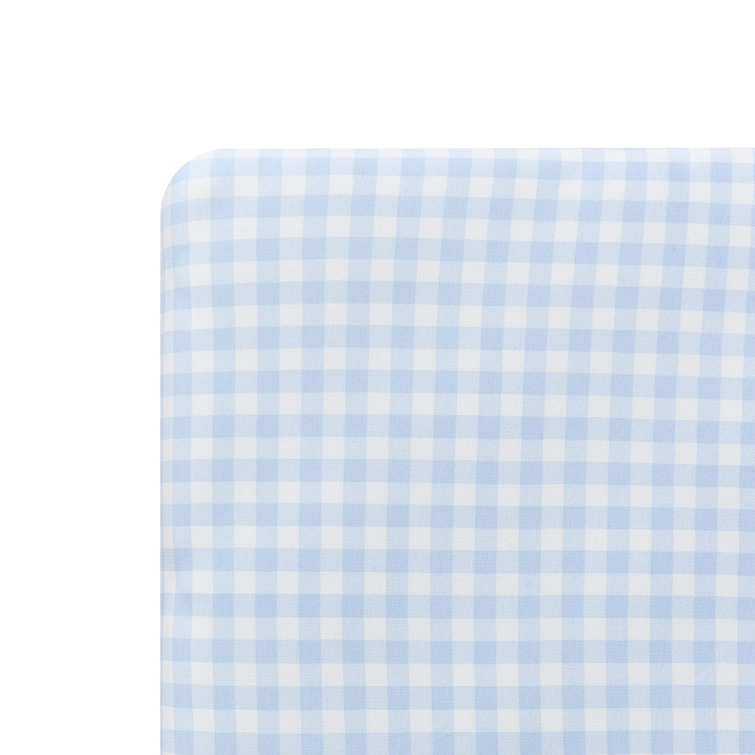 Crib Sheet in Gingham Breeze - Image 2
