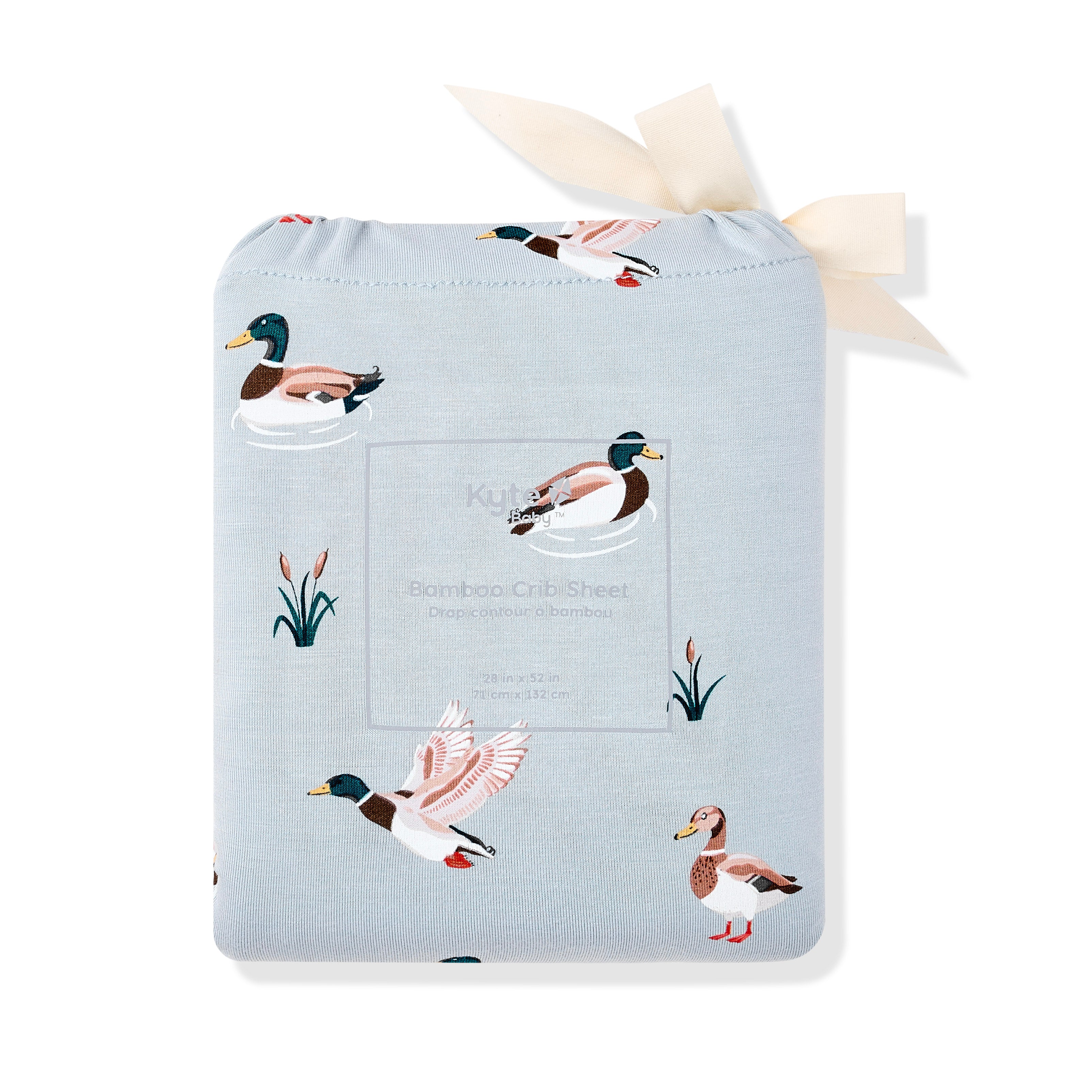 Crib Sheet in Mallard Duck - Image 7