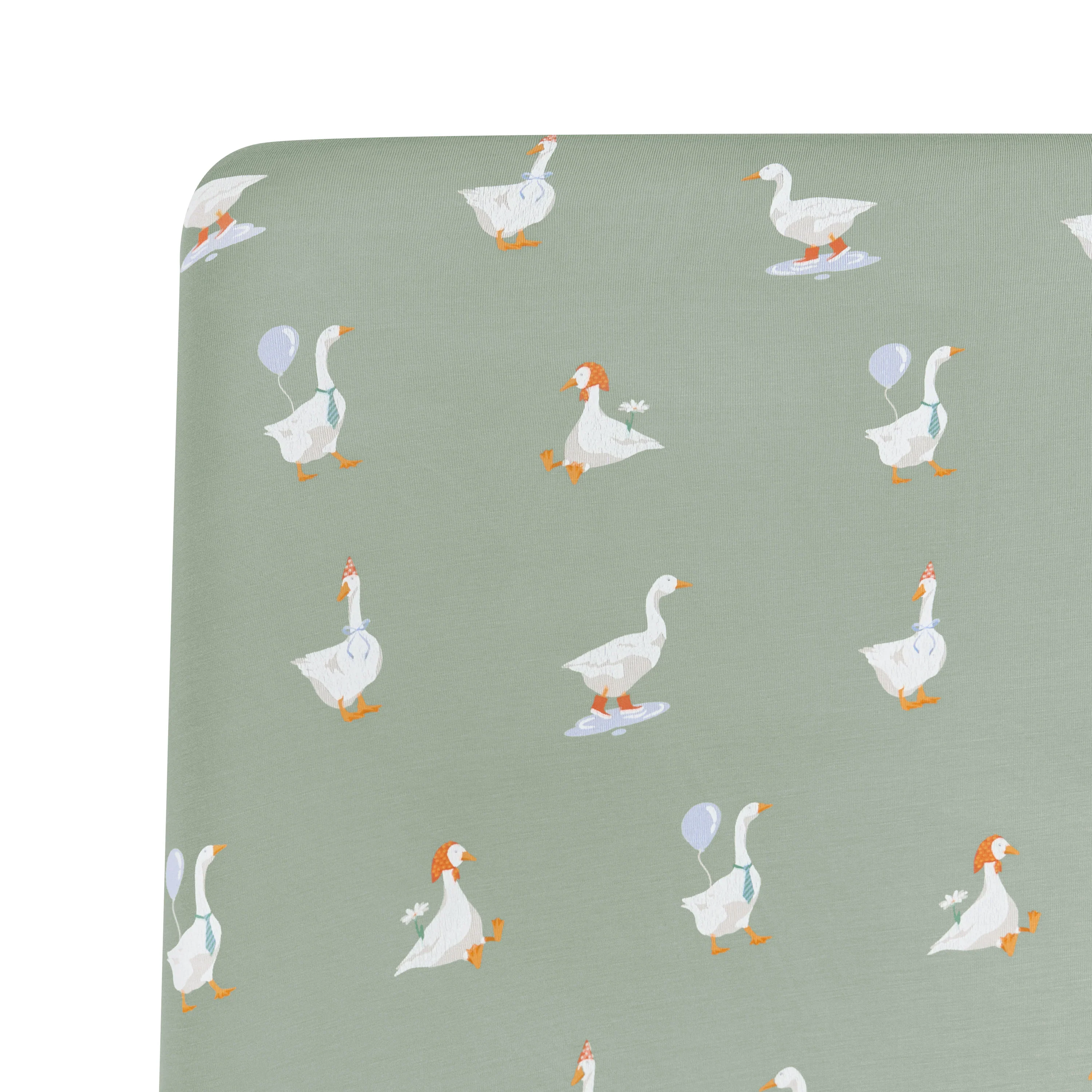 Crib Sheet in Silly Goose - Image 4