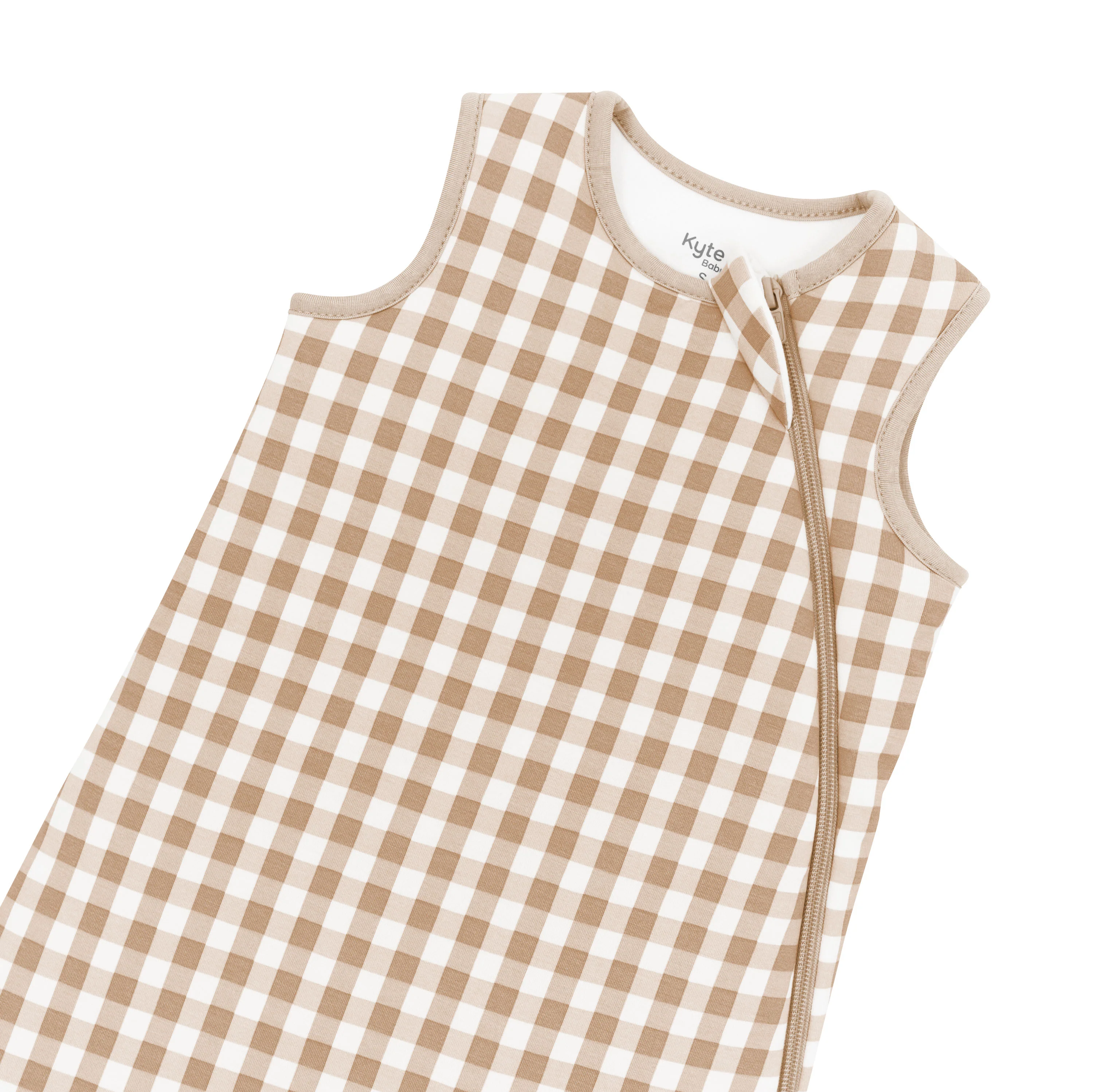 Sleep Bag in Gingham Bisque 2.5 - Image 4