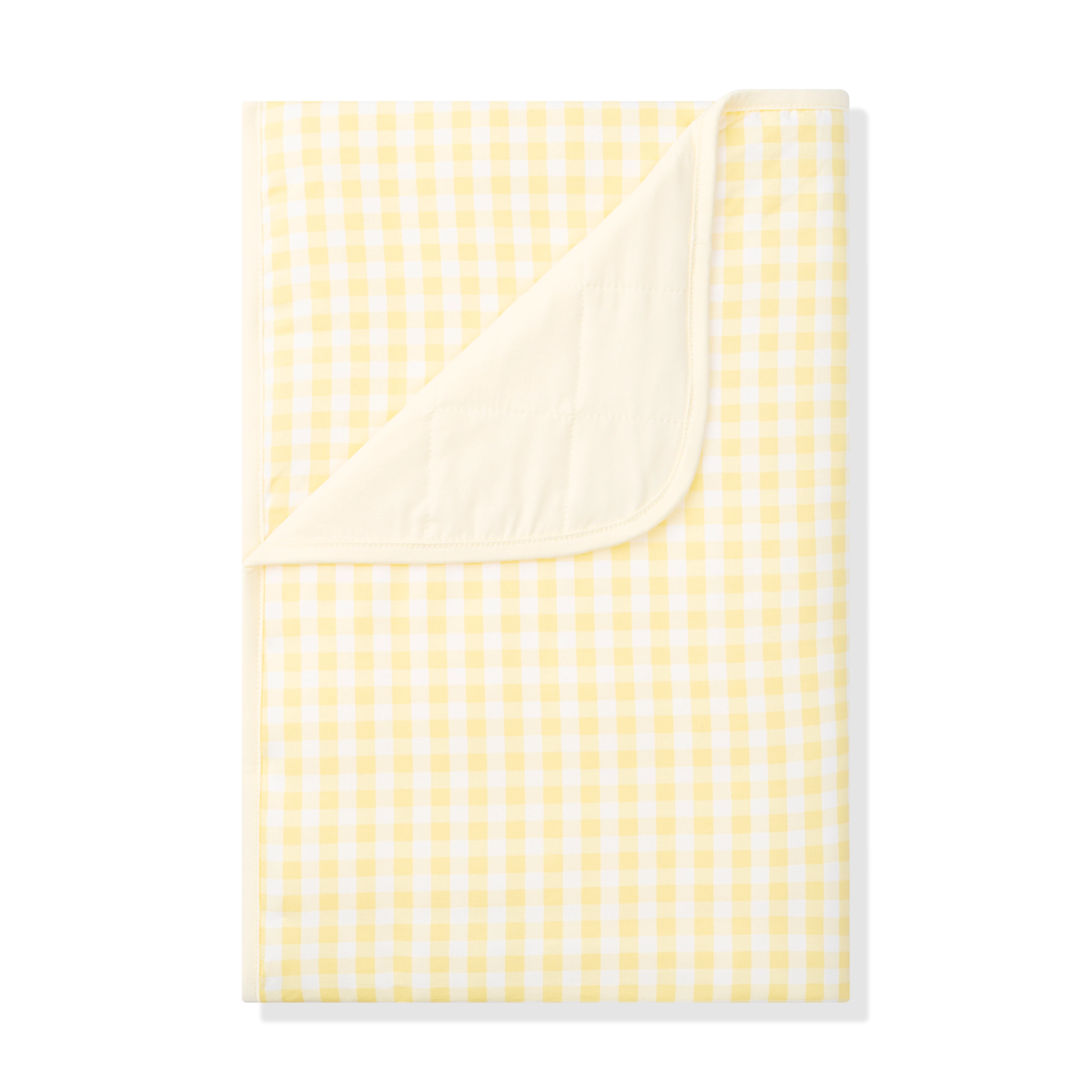 Toddler Blanket in Gingham Chamomile 1.0 - Image 2