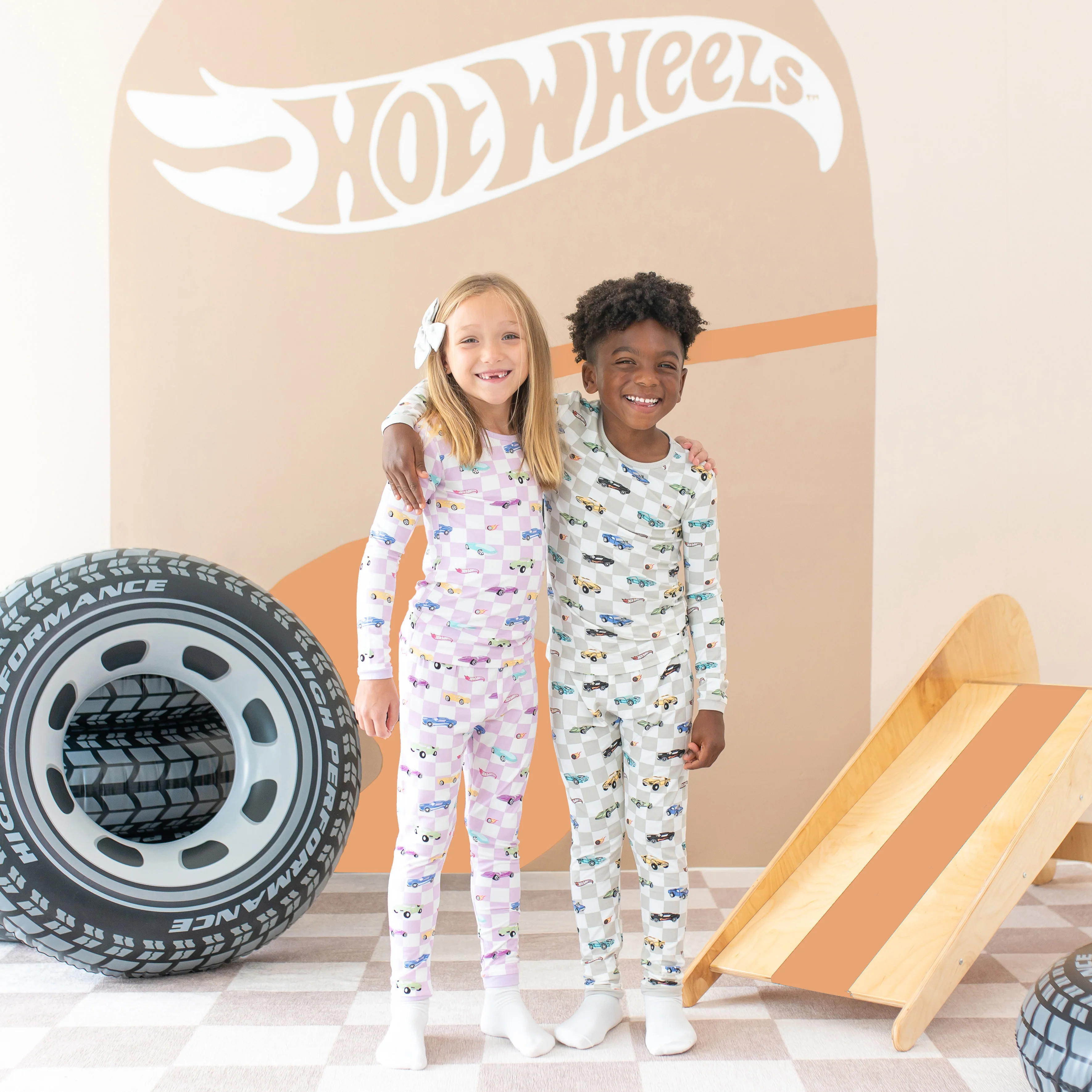 Long Sleeve Pajamas in Fast and Fierce - Image 3