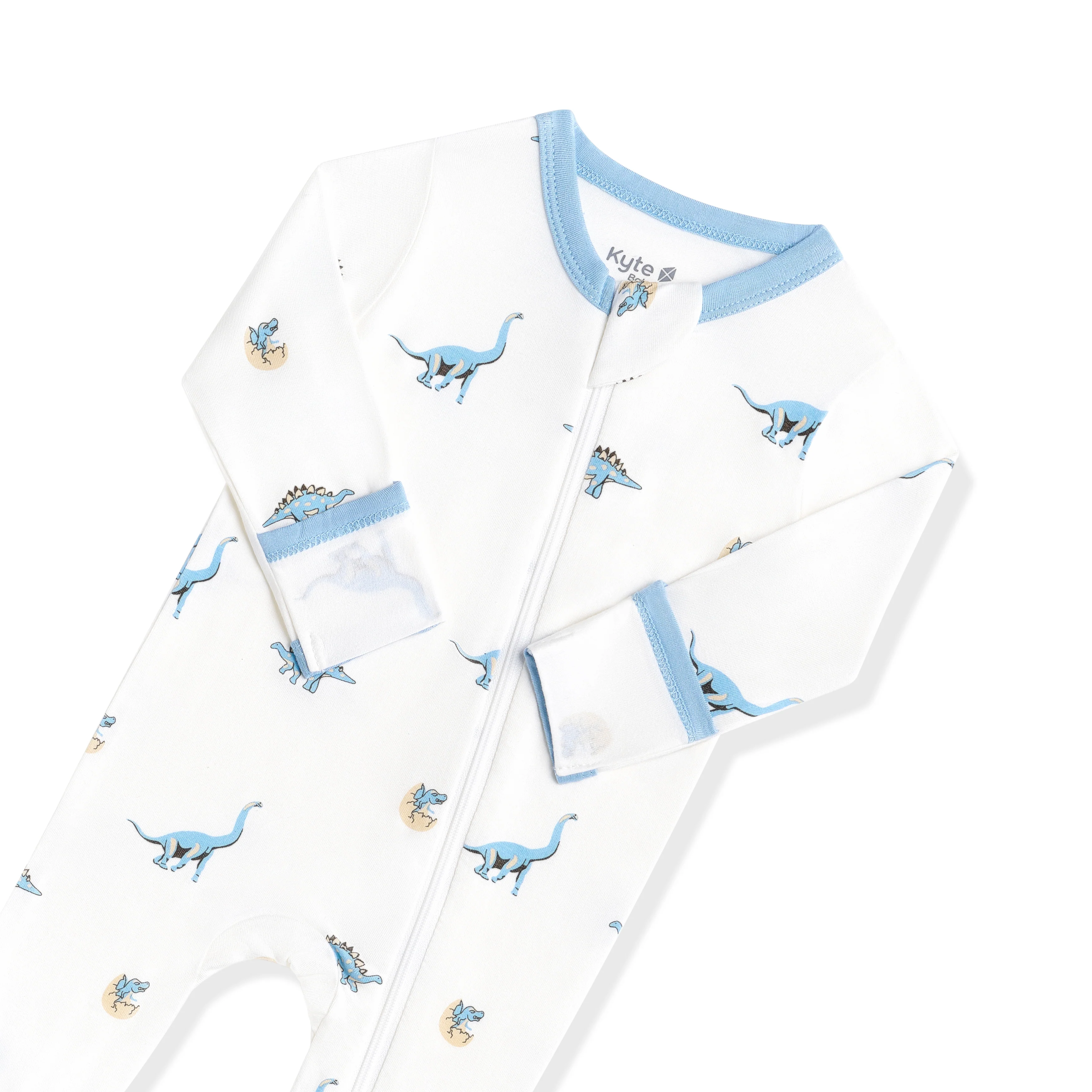 Zippered Footie in Jurassic - Image 5