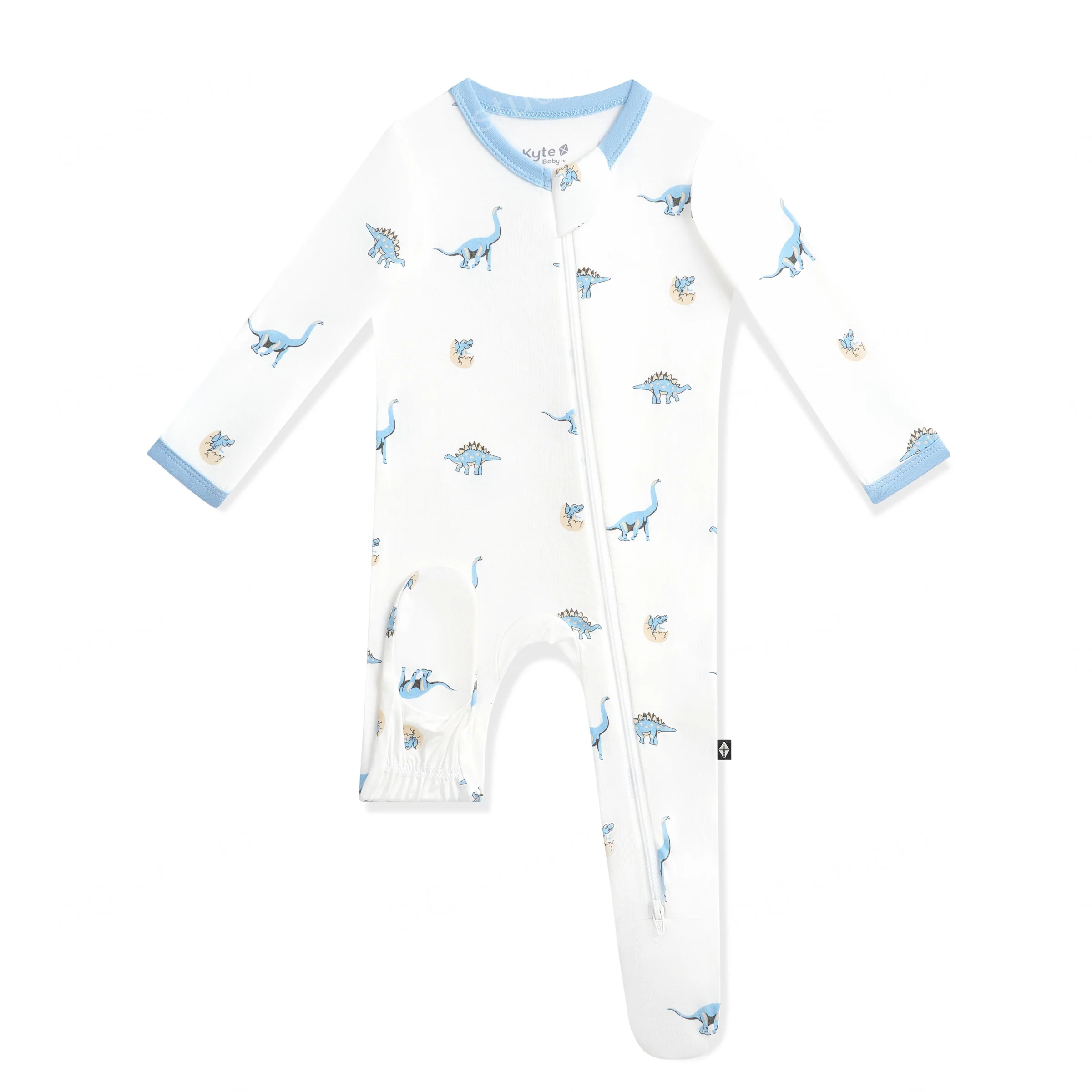 Zippered Footie in Jurassic - Image 6