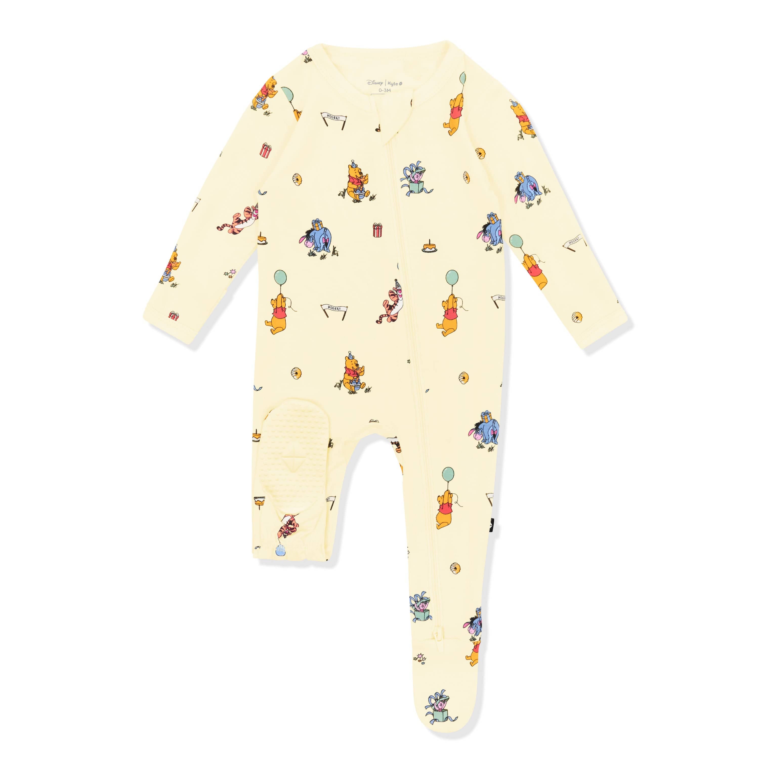 Zippered Footie in Winnie the Pooh Celebration - Image 7